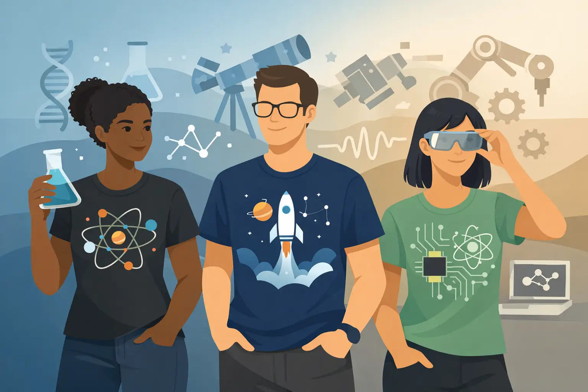 STEM Graphic Tee Trends Scientists Actually Wear