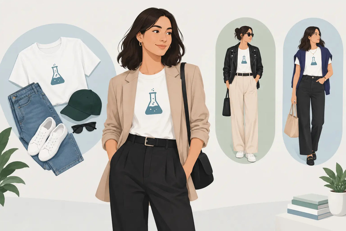 How to Style Laboratory Tees Without Looking Like Lab Day