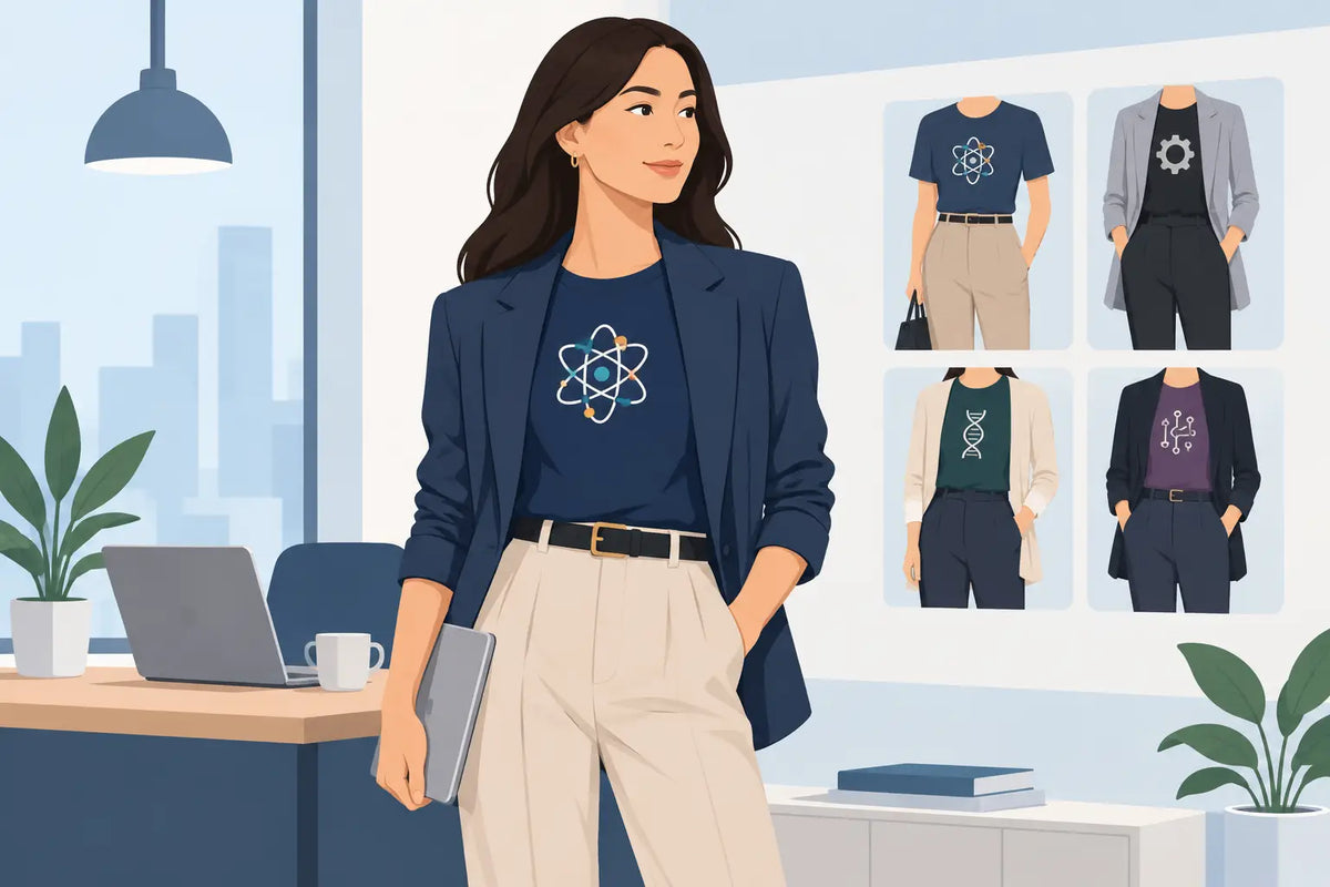 How to Style STEM Shirts Professionally at Work