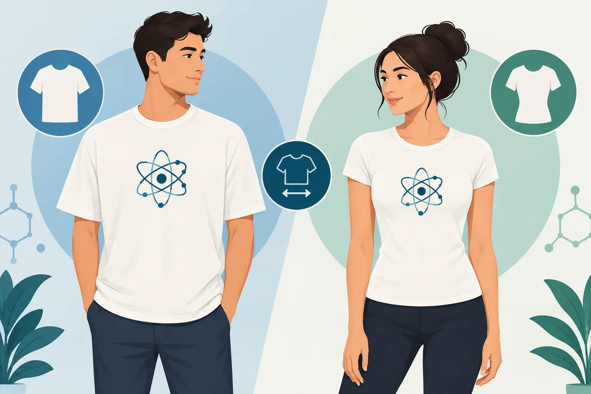 Unisex Versus Fitted Science Tees Compared