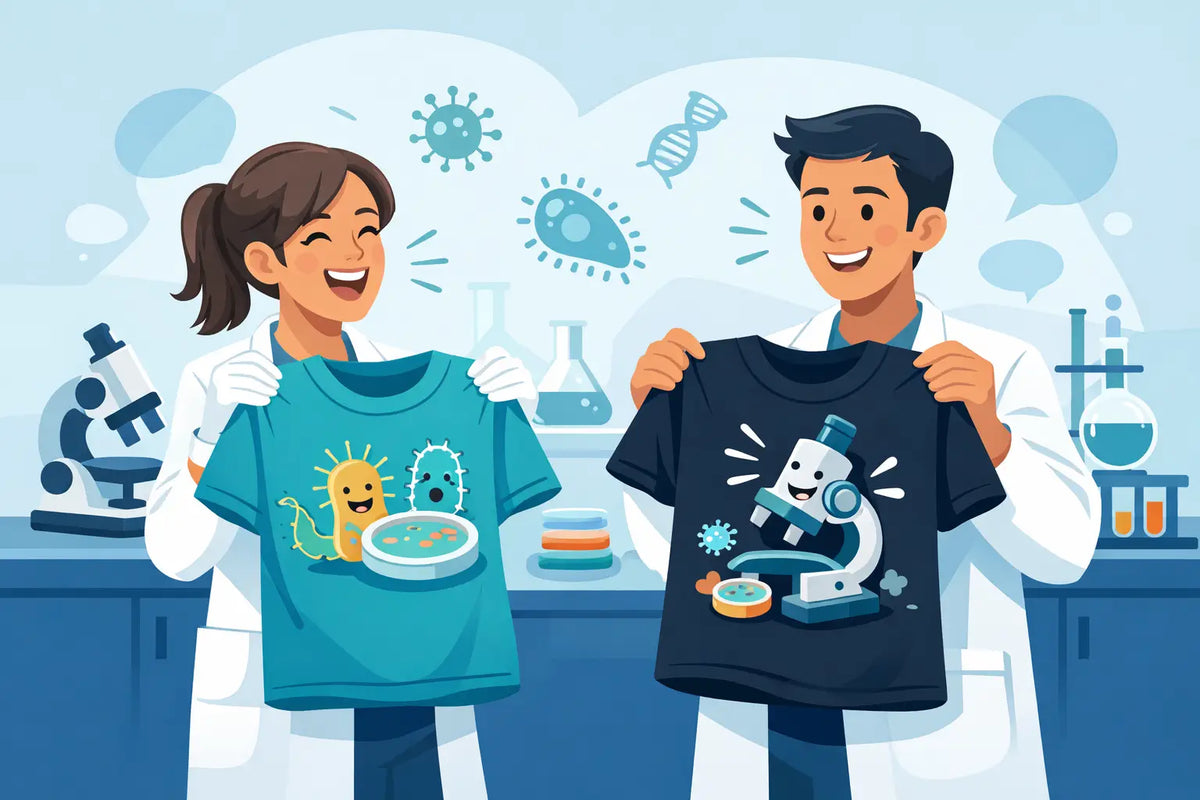 Funny Microbiology Shirts That Get Lab Laughs