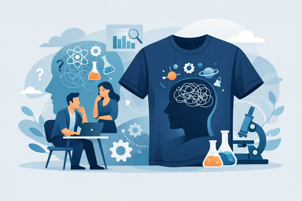Why a Scientific Overthinking T Shirt Works