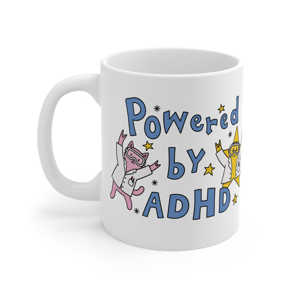Powered by ADHD 11oz Mug