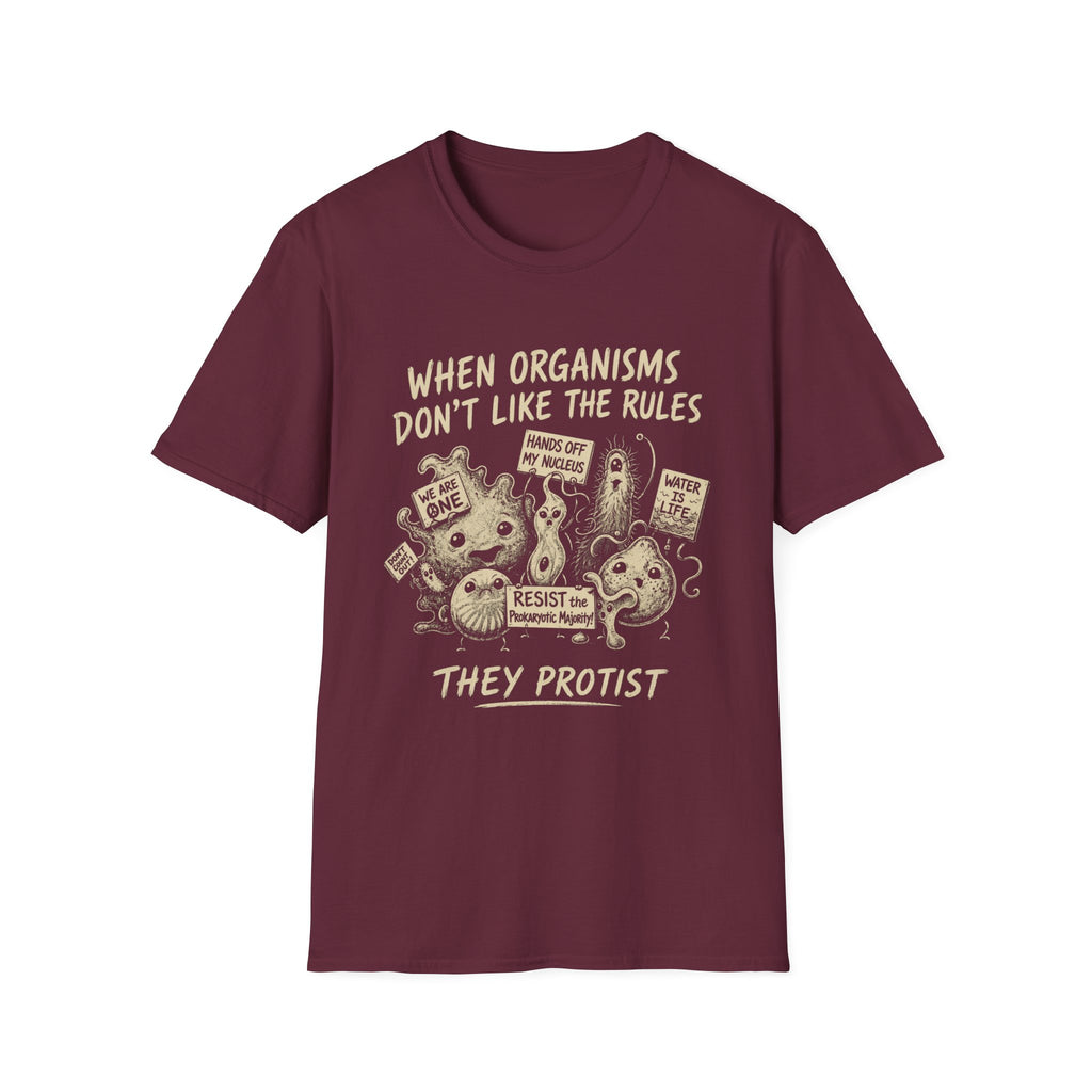 When Organisms Don't Like the Rules Tee