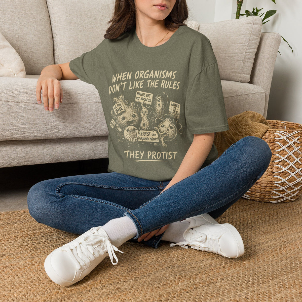 When Organisms Don't Like the Rules Tee