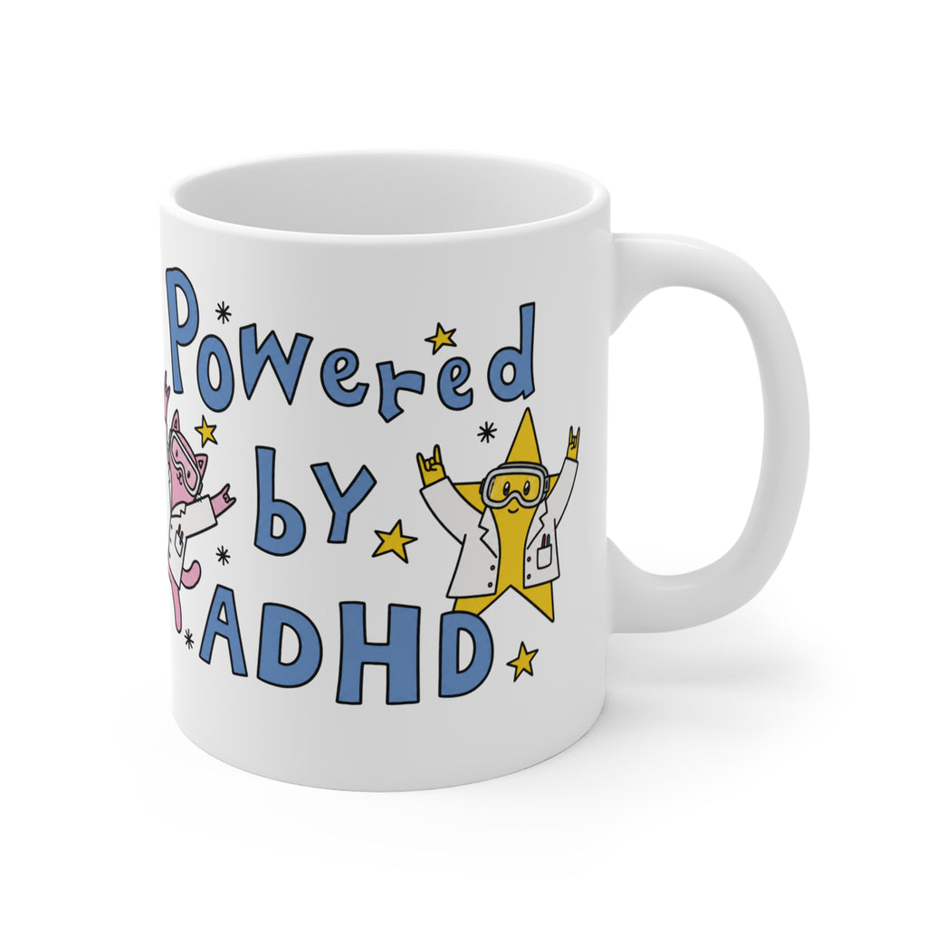 Powered by ADHD 11oz Mug