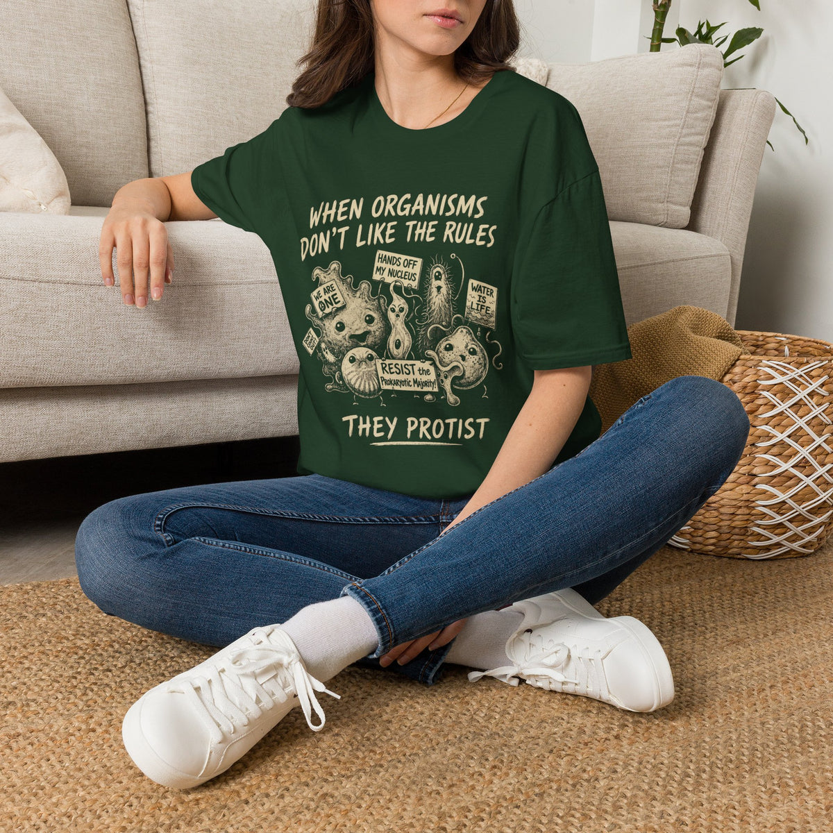 When Organisms Don't Like the Rules Tee