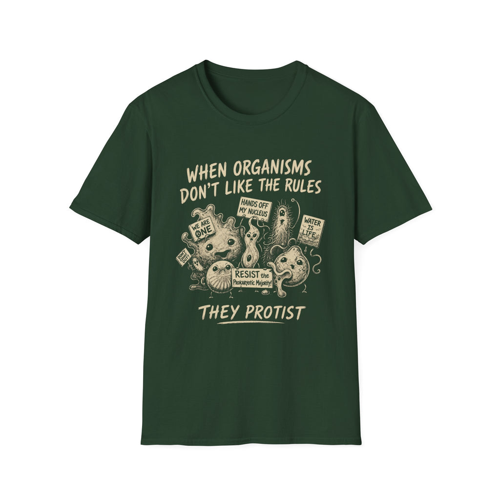 When Organisms Don't Like the Rules Tee