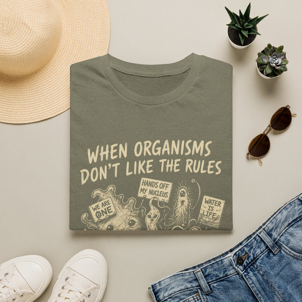 When Organisms Don't Like the Rules Tee