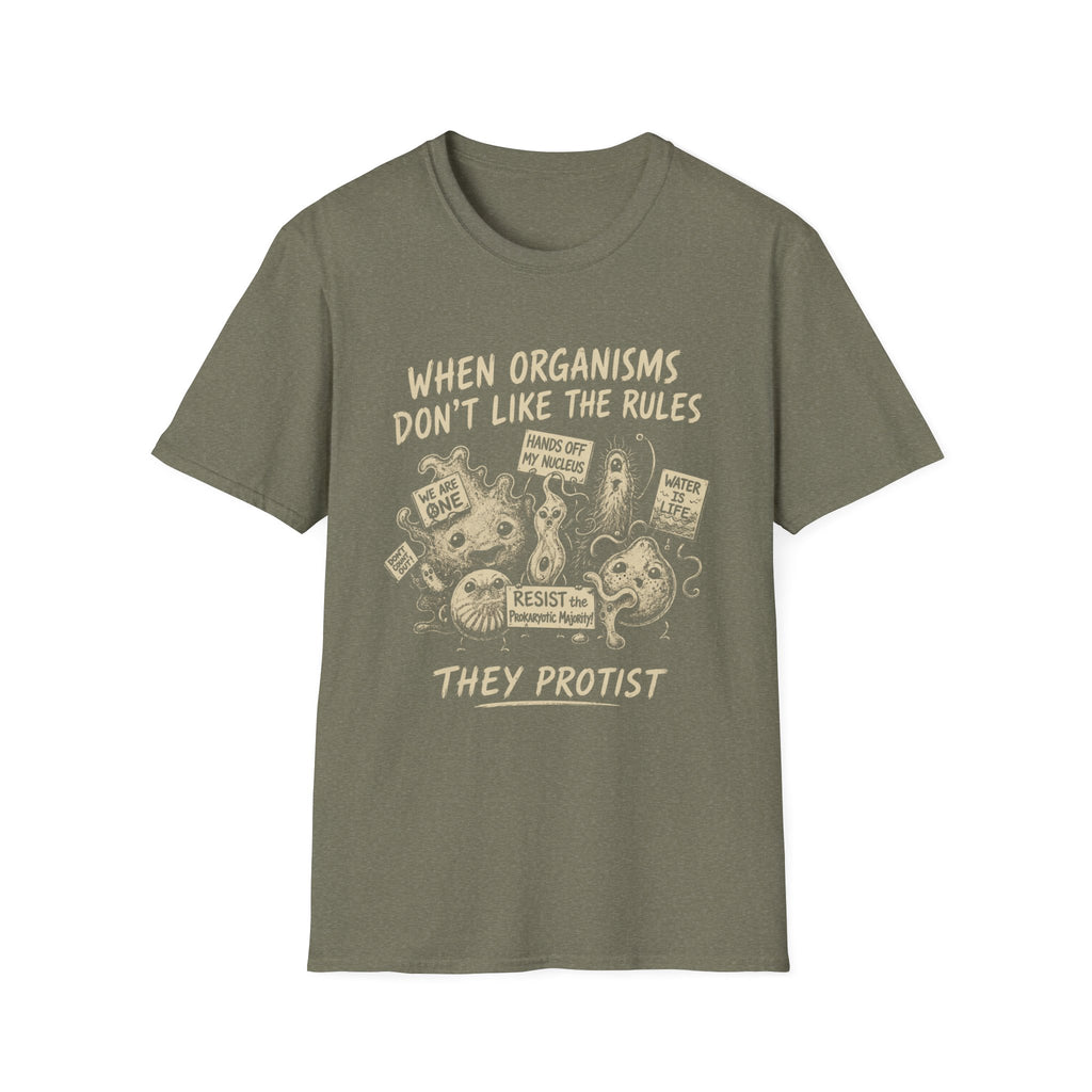 When Organisms Don't Like the Rules Tee