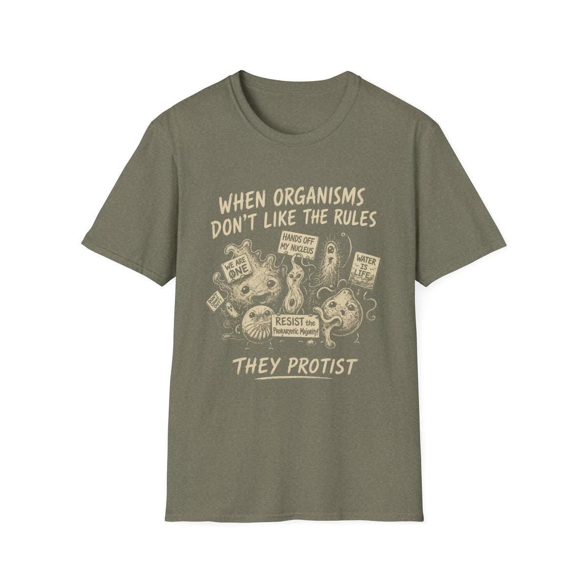 When Organisms Don't Like the Rules Tee