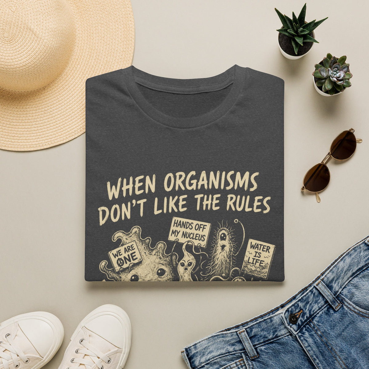 When Organisms Don't Like the Rules Tee