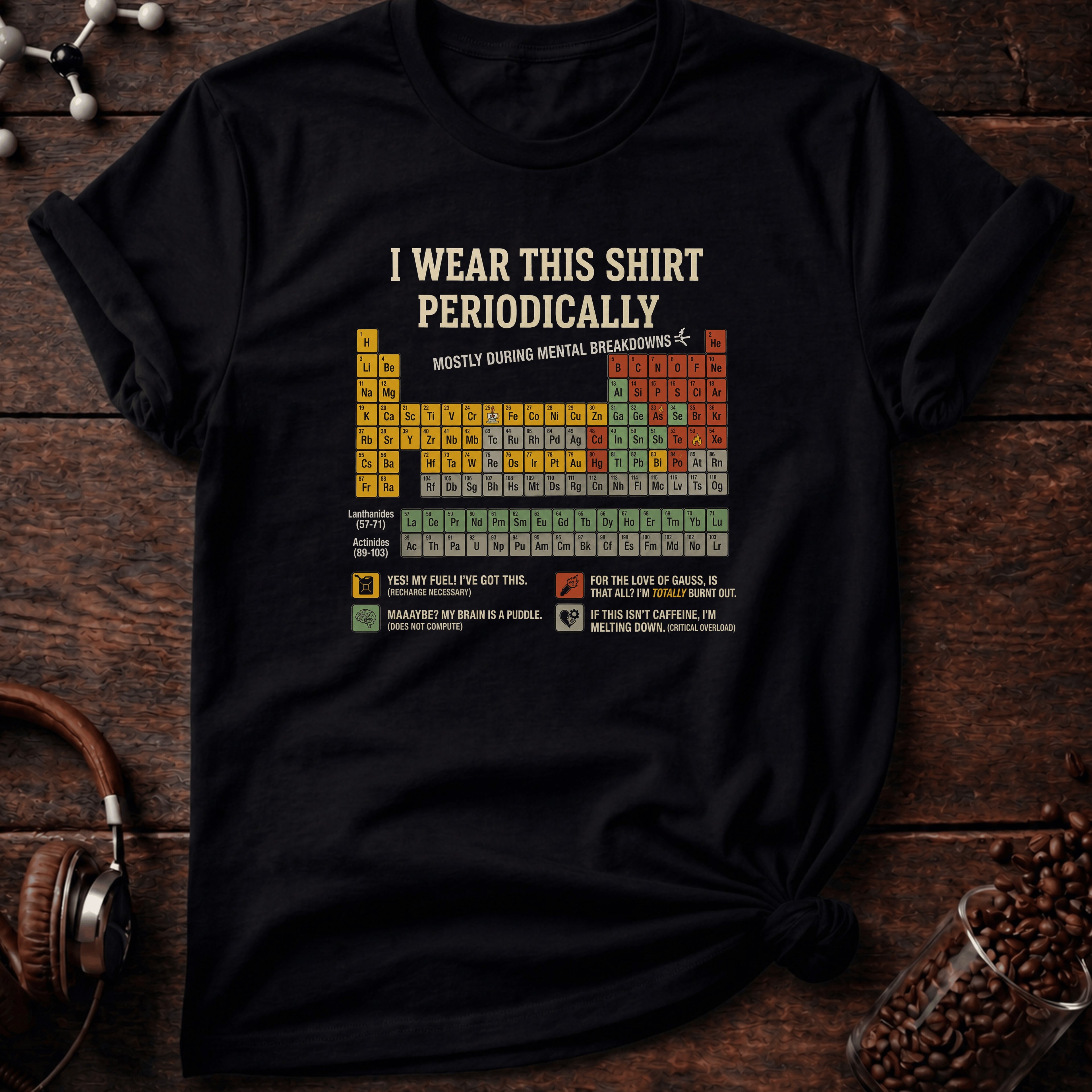 I Wear this Shirt Periodically Tee