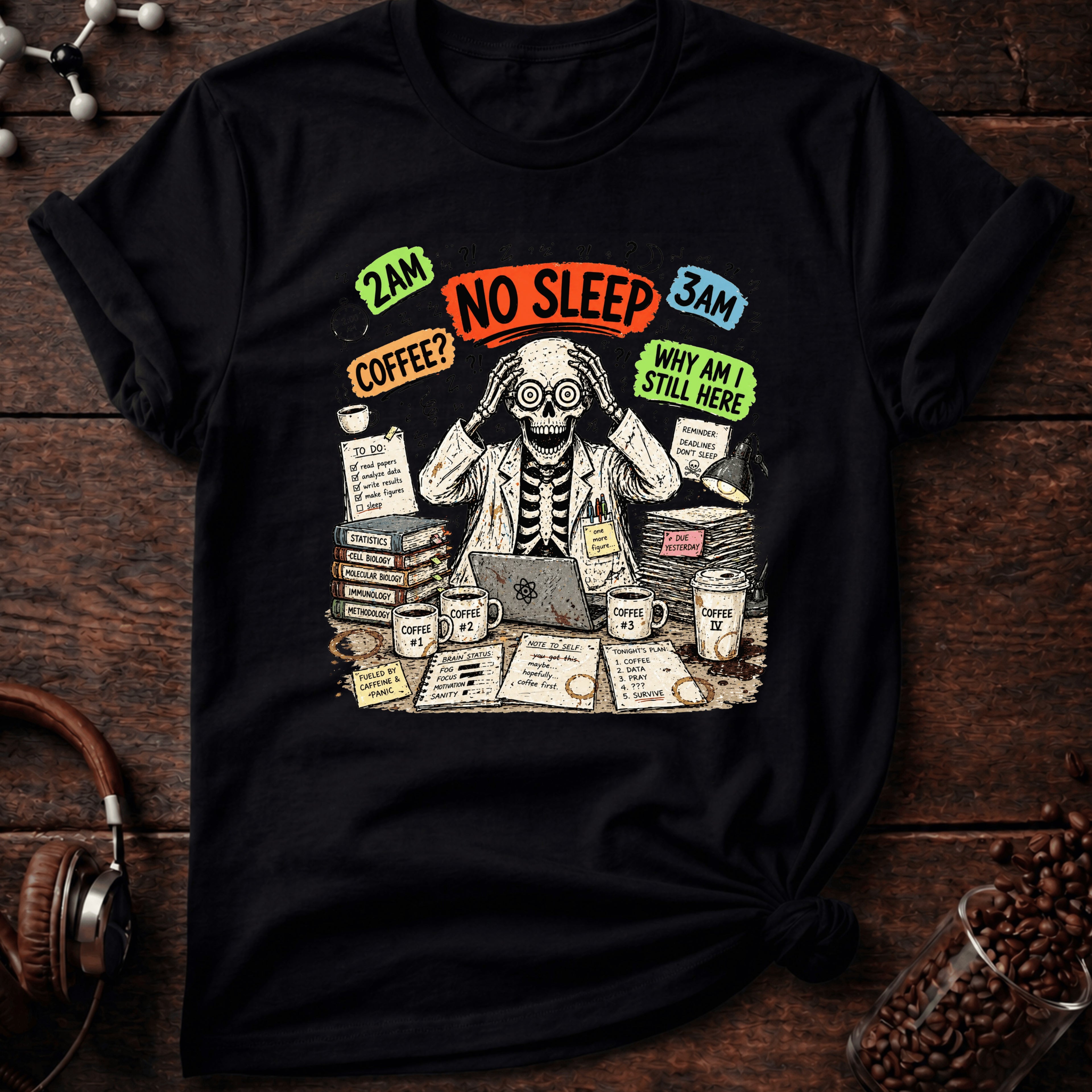 No Sleep! Tee