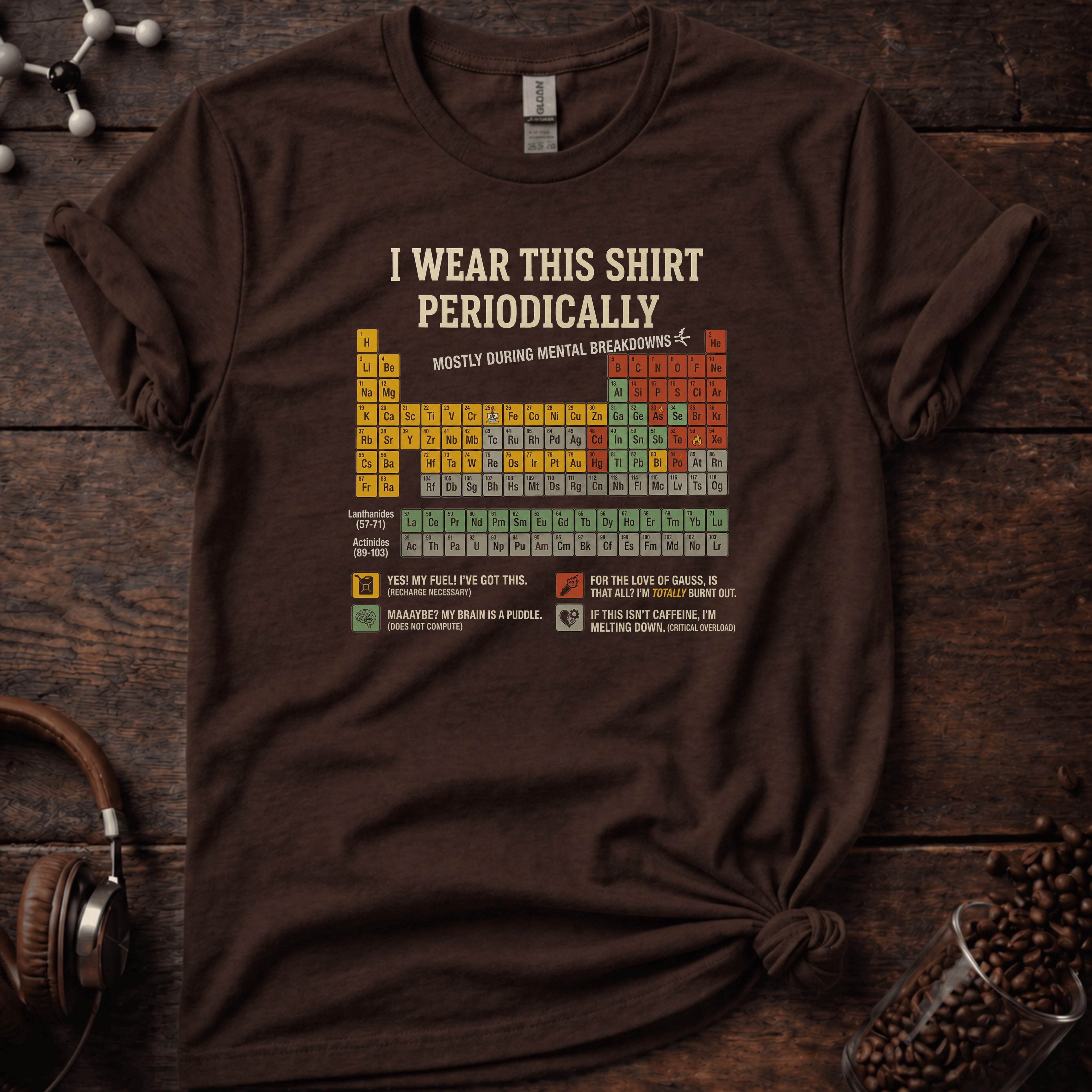 I wear this Periodically Tee