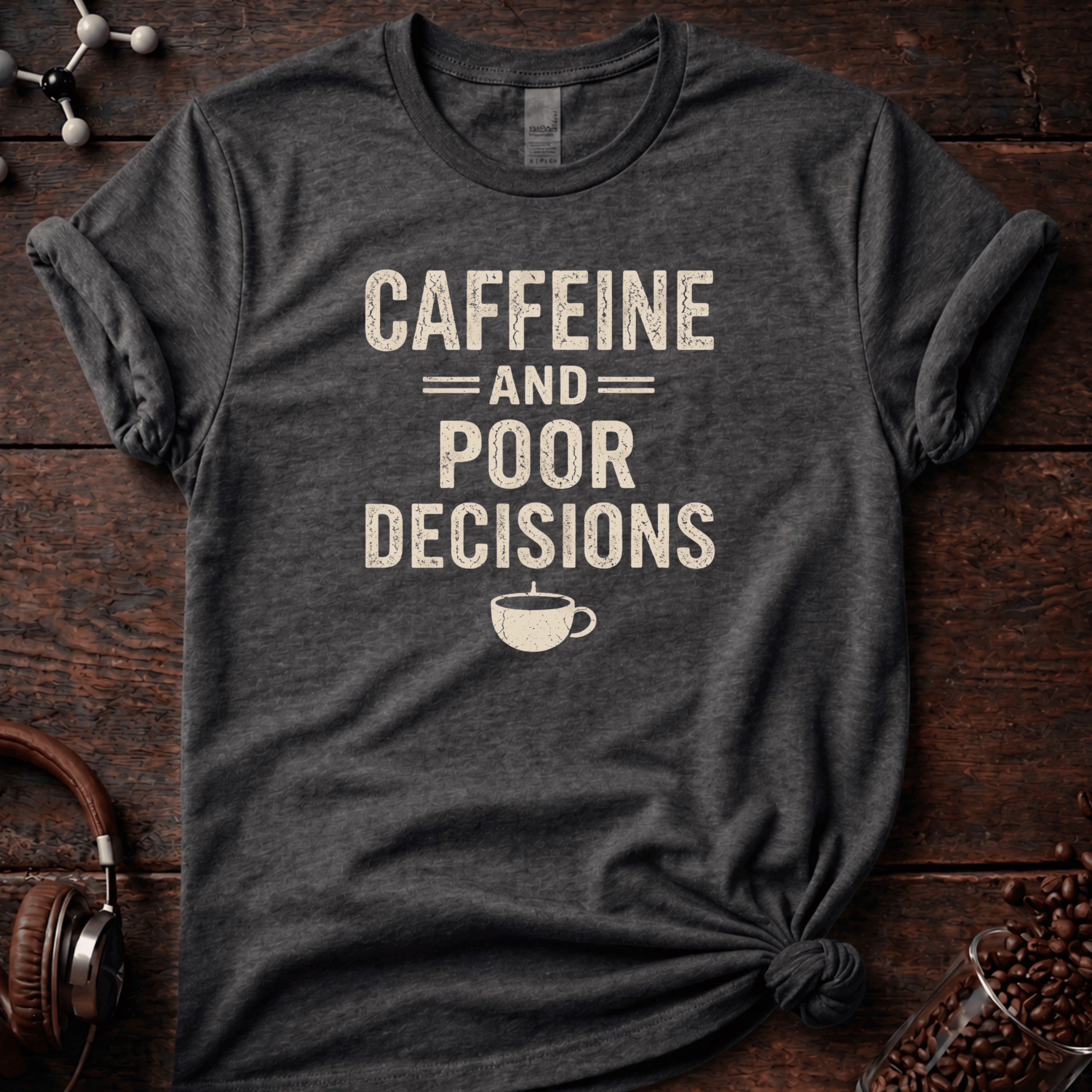 Caffeine and Poor Decisions Tee