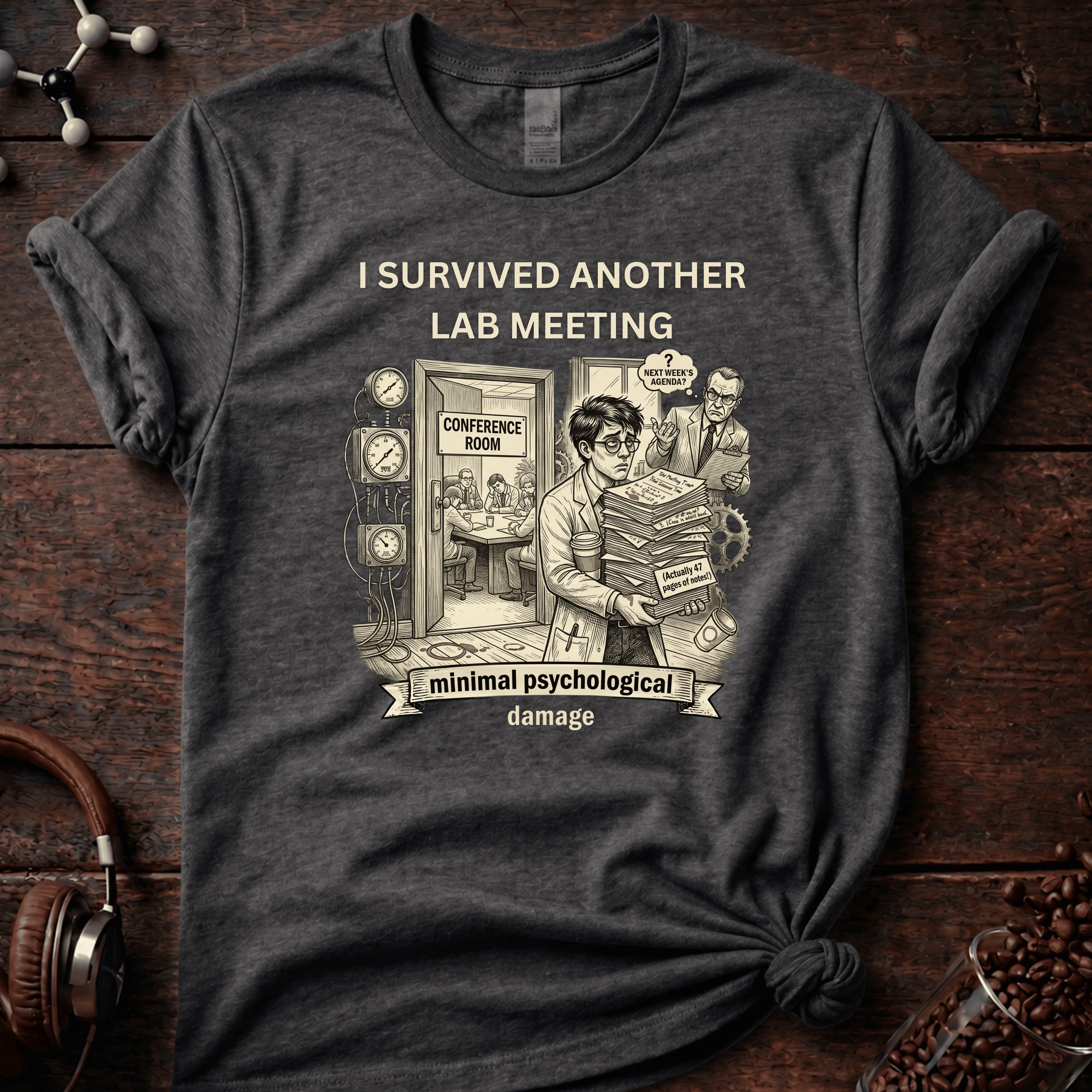 I Survived Another Lab Meeting Tee