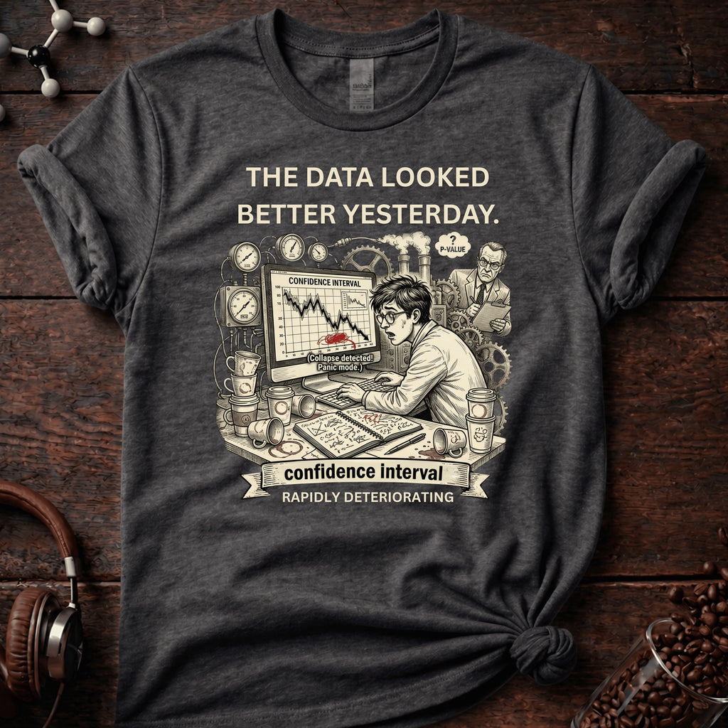 The Data Looked Better Yesterday Tee