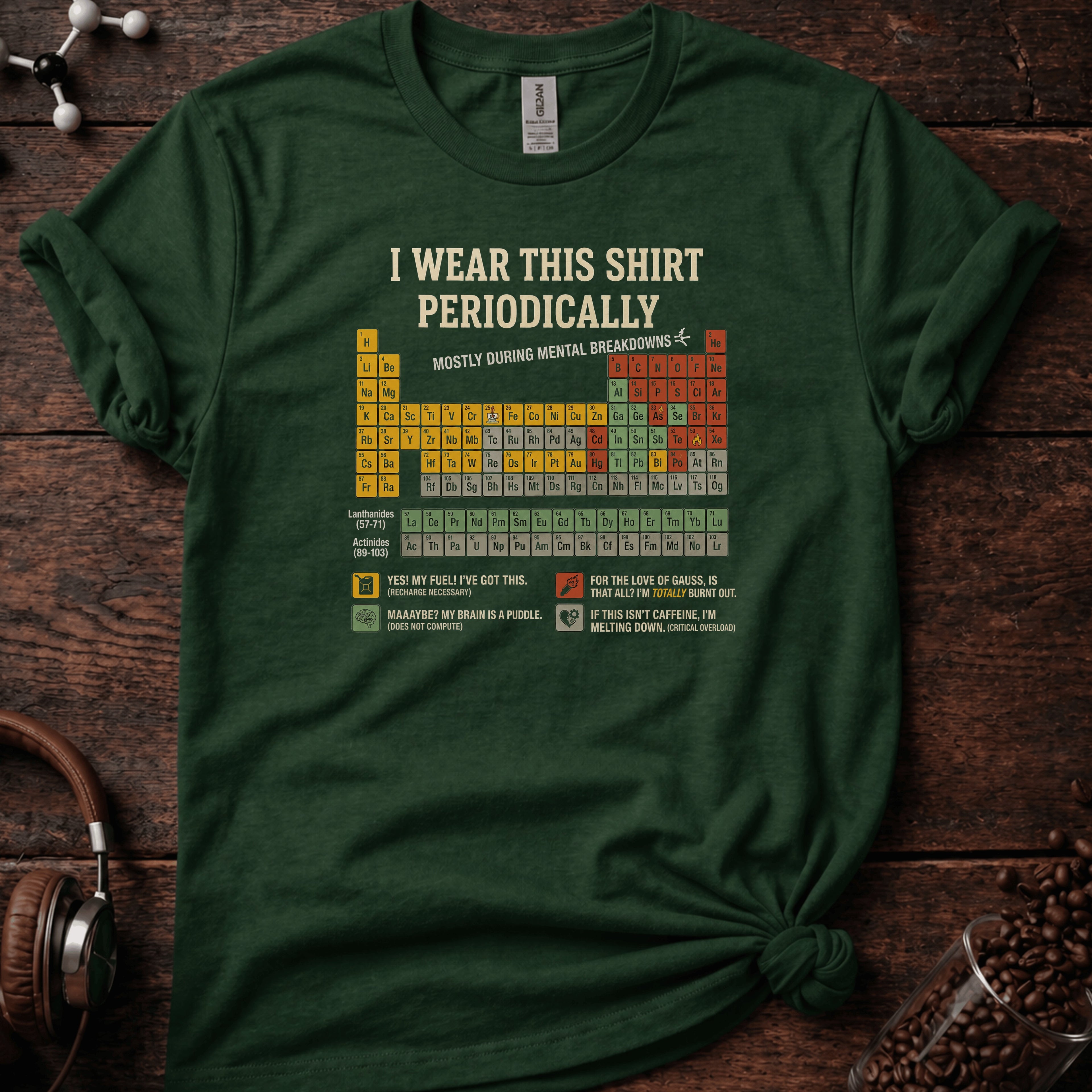 I wear this Periodically Tee