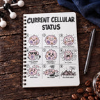 Current Cellular Status A5 Spiral Notebook