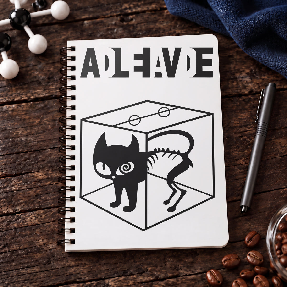 Dead or Alive A5 Spiral Journal