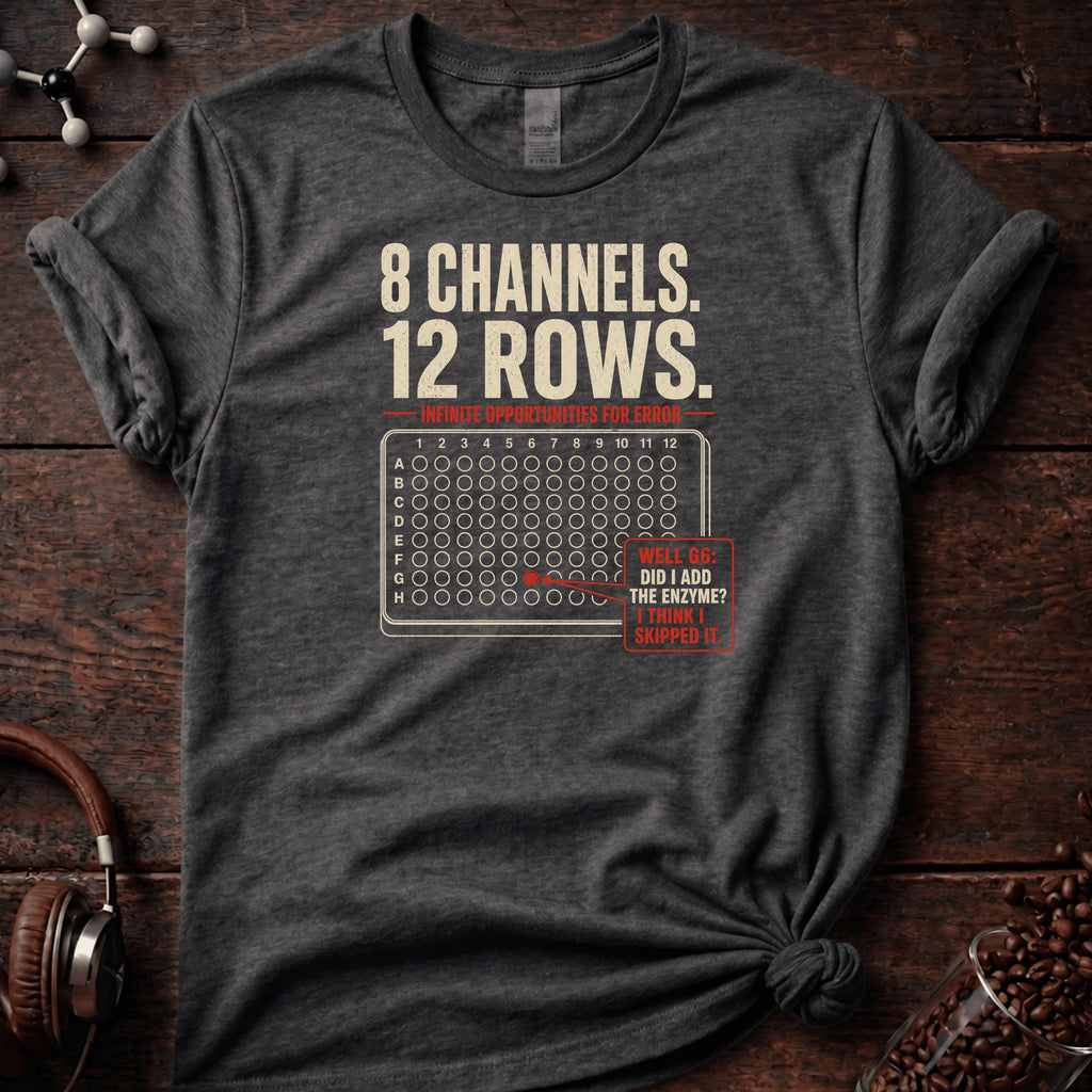 8 Channels 12 Rows Tee