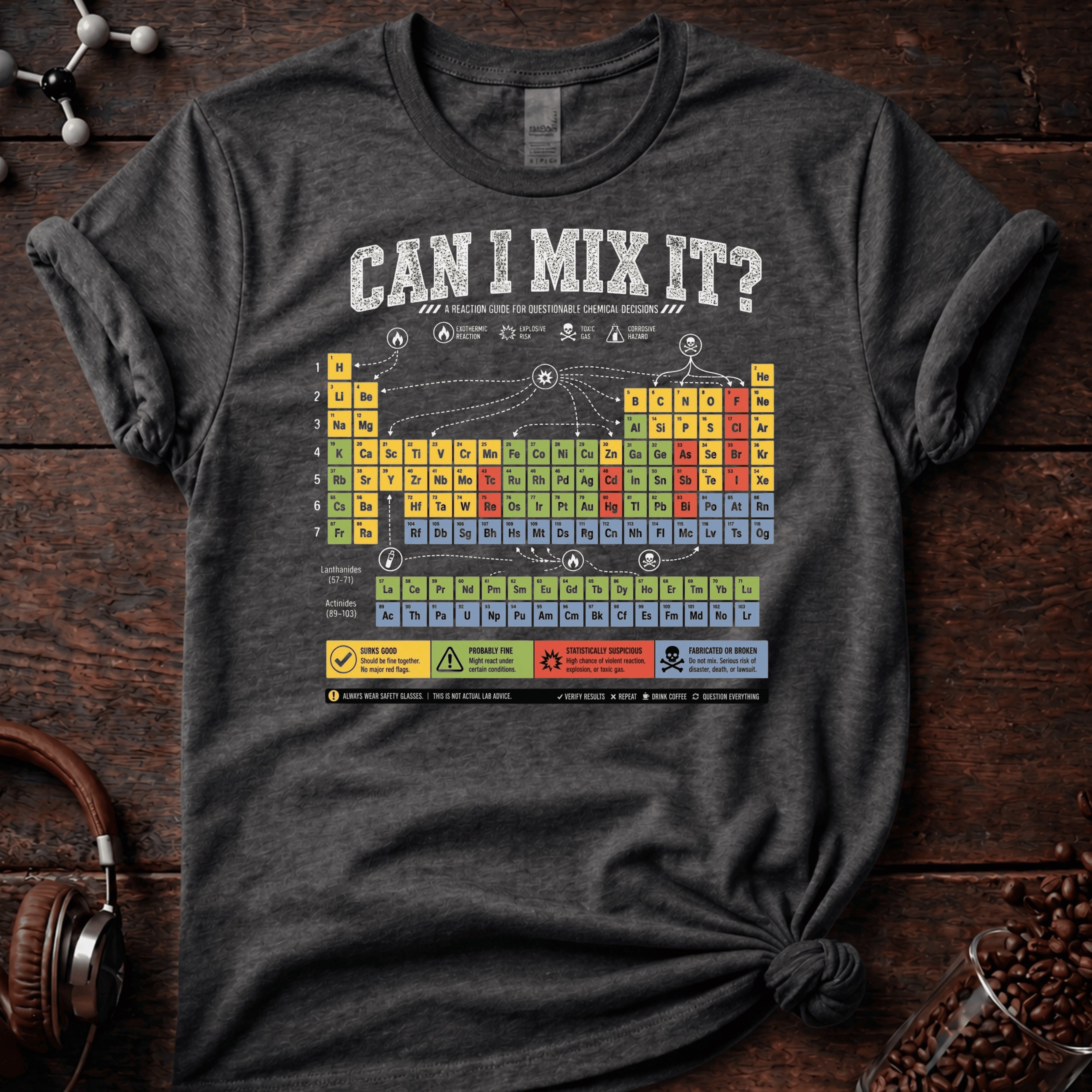 Can I Mix It (white) Tee