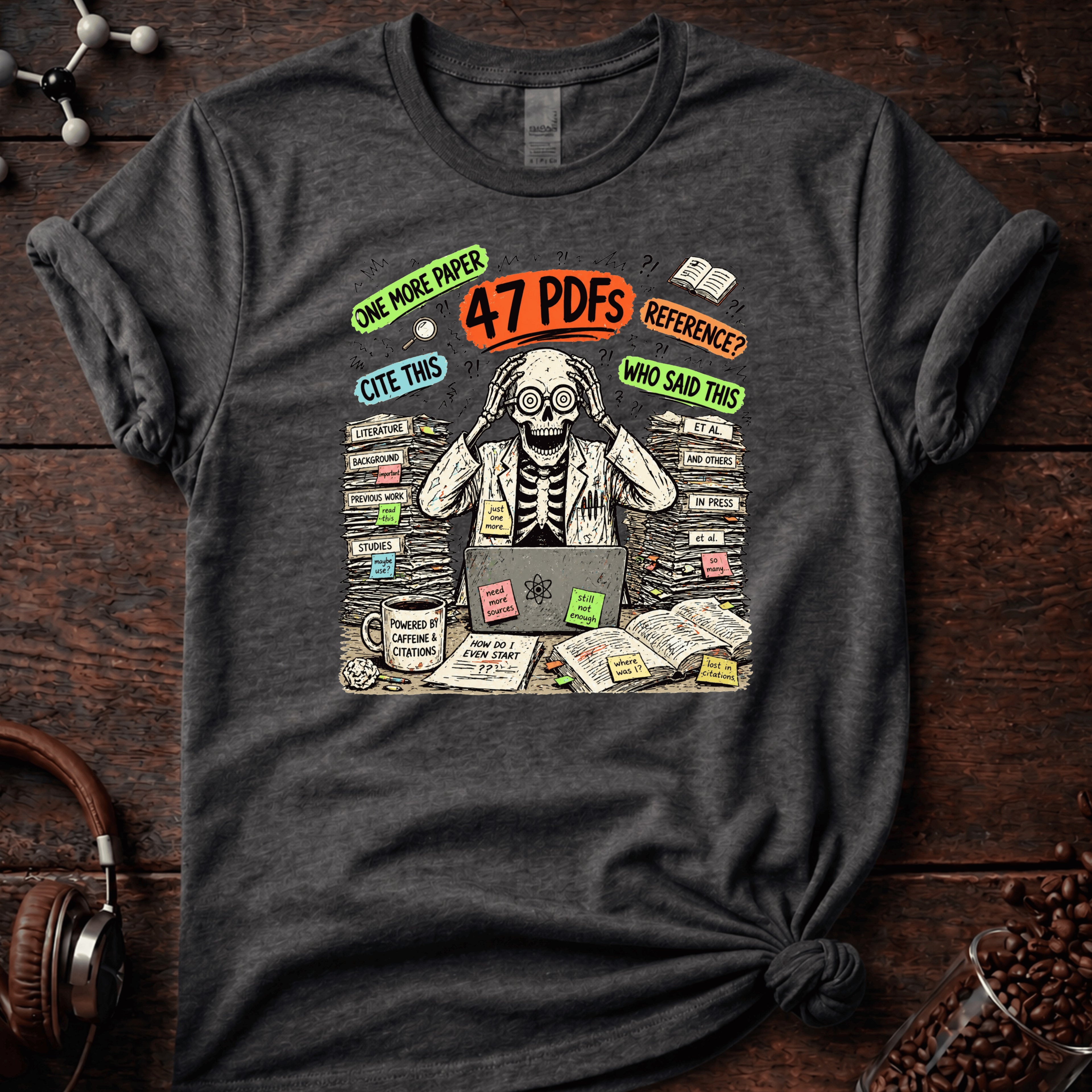 47 PDF's Scientist Tee