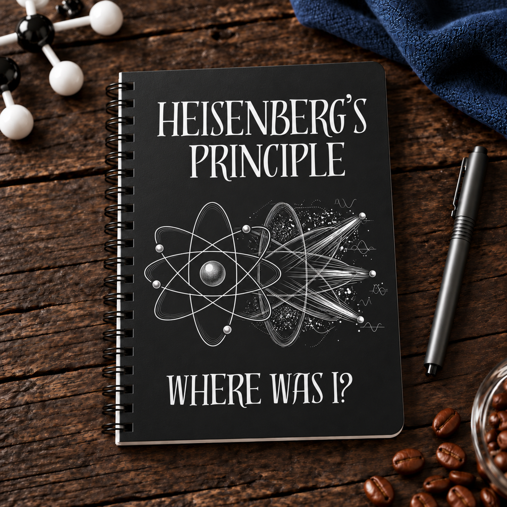 Heisenberg's Principal Spiral Journal Notebook