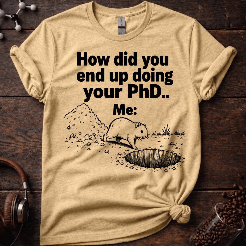How did you end up doing your PhD Tee?