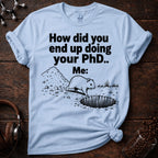How did you end up doing your PhD Tee?