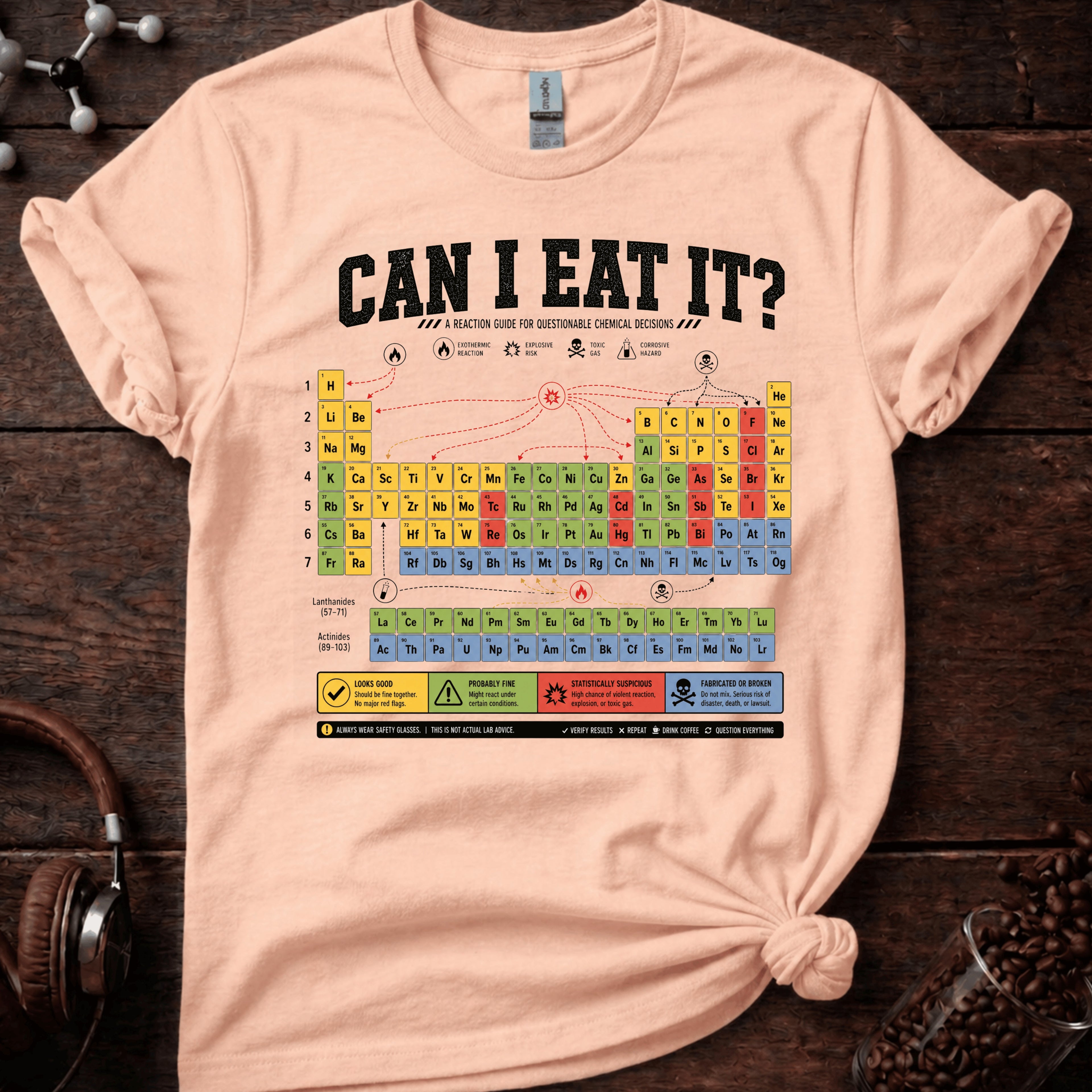 Can I Eat It (Black) Tee