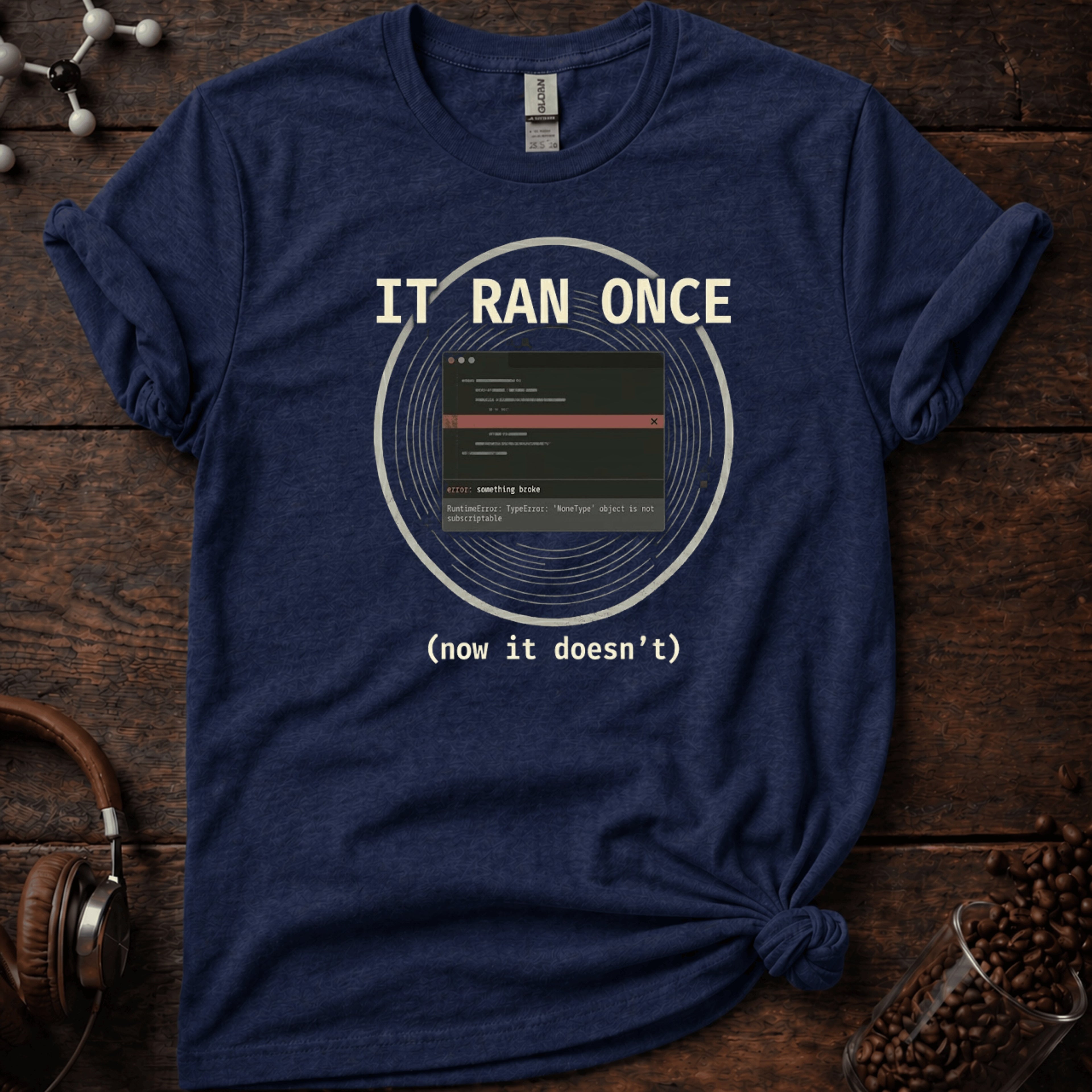 It Ran Once Tee