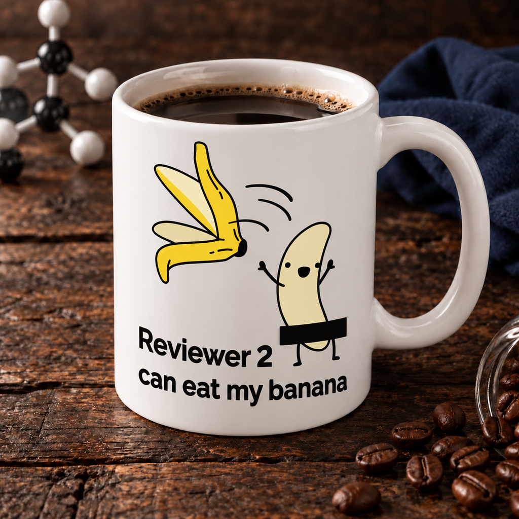 Reviewer 2 Can Eat my Banana 11oz Mug