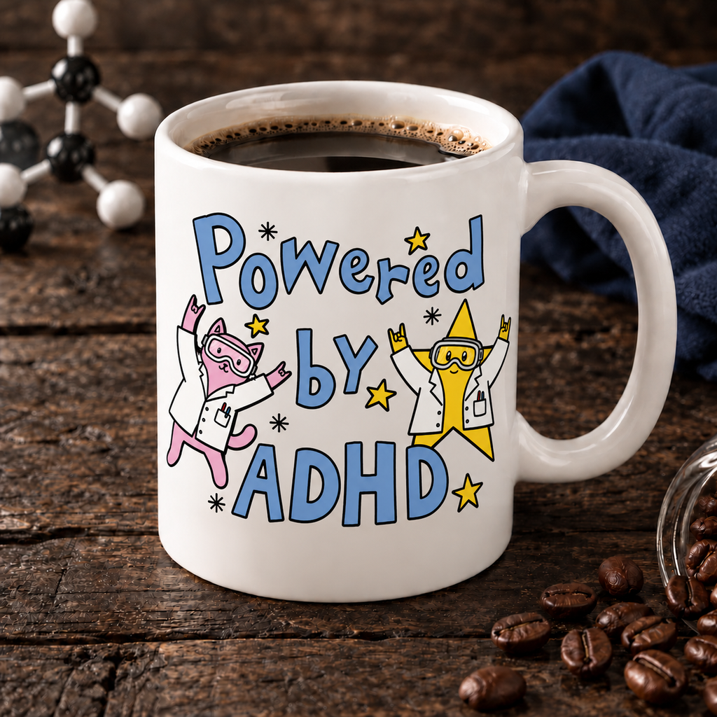 Powered by ADHD 11oz Mug