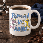 Powered by ADHD 11oz Mug