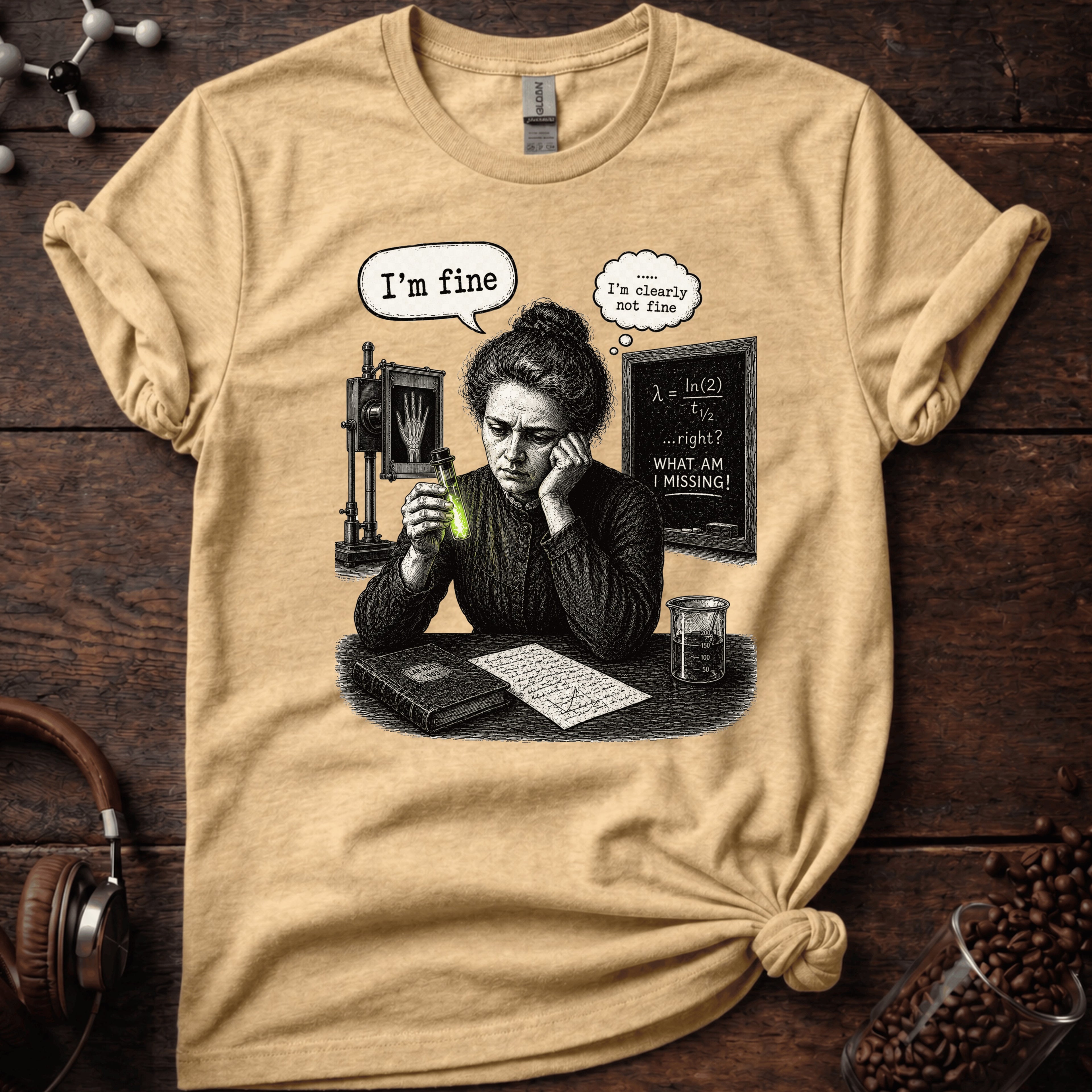Marie Curie Tee