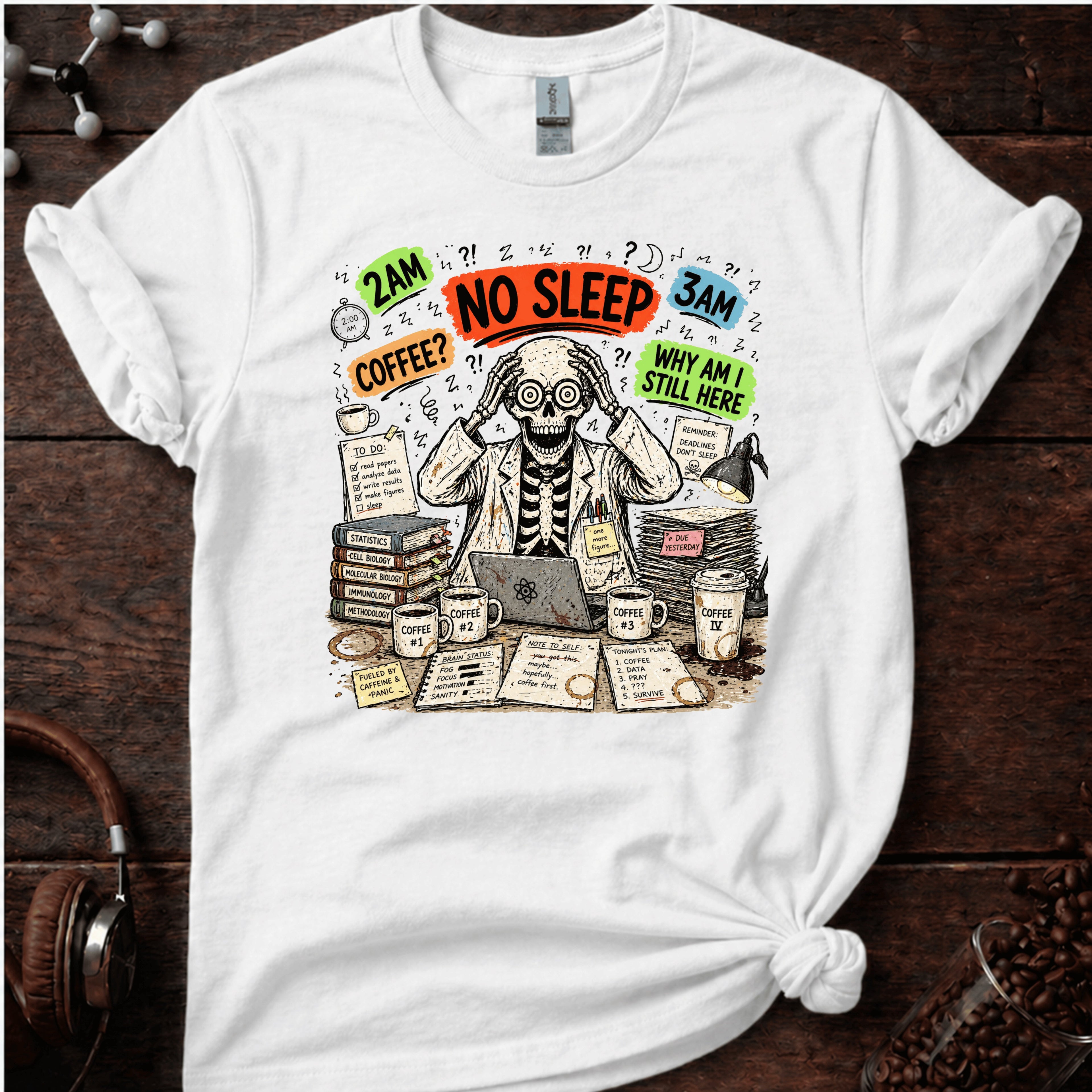 No Sleep! Tee