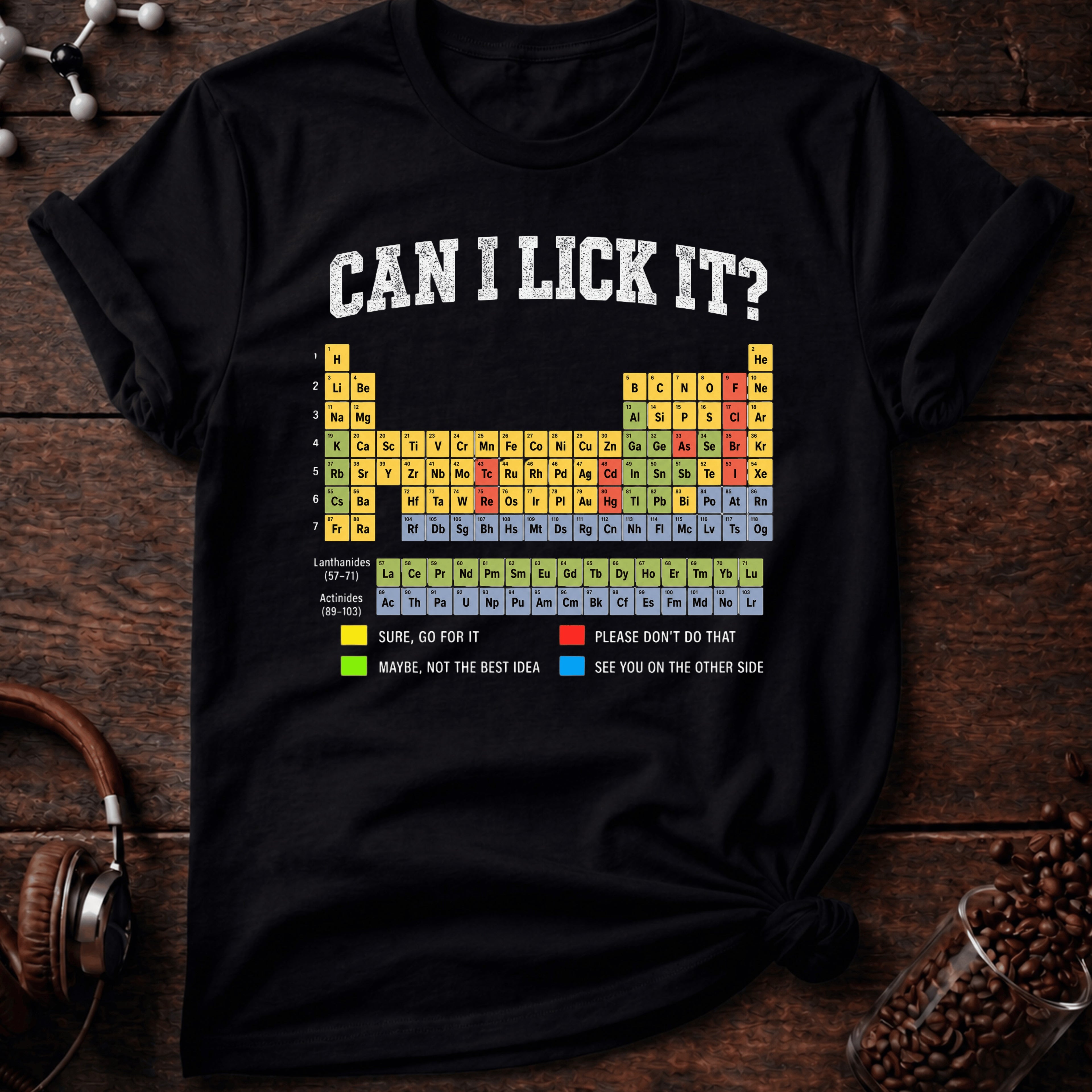 Can I lick it (white) Tee