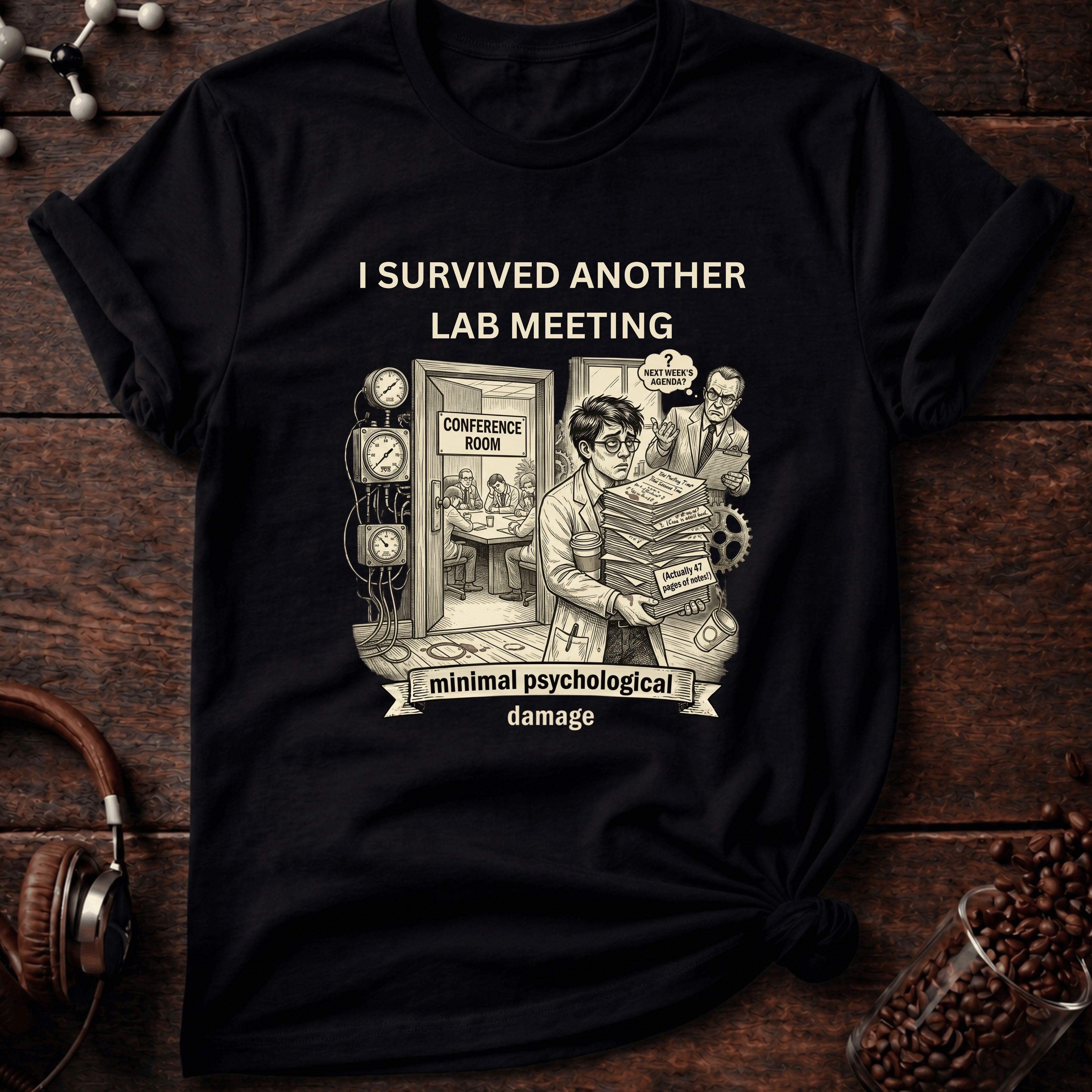 I Survived Another Lab Meeting Tee