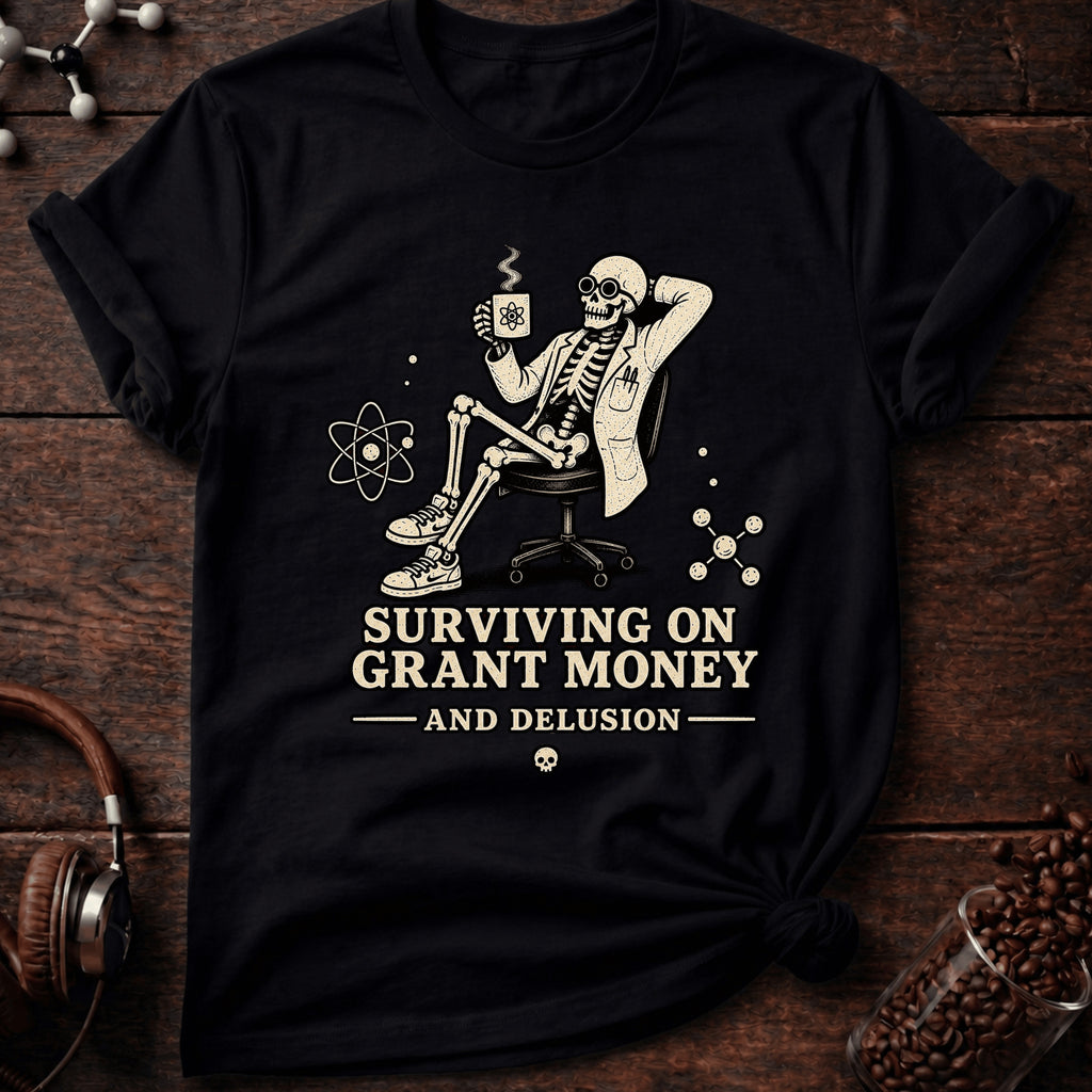 Surviving on Grant Money and Delusion Tee
