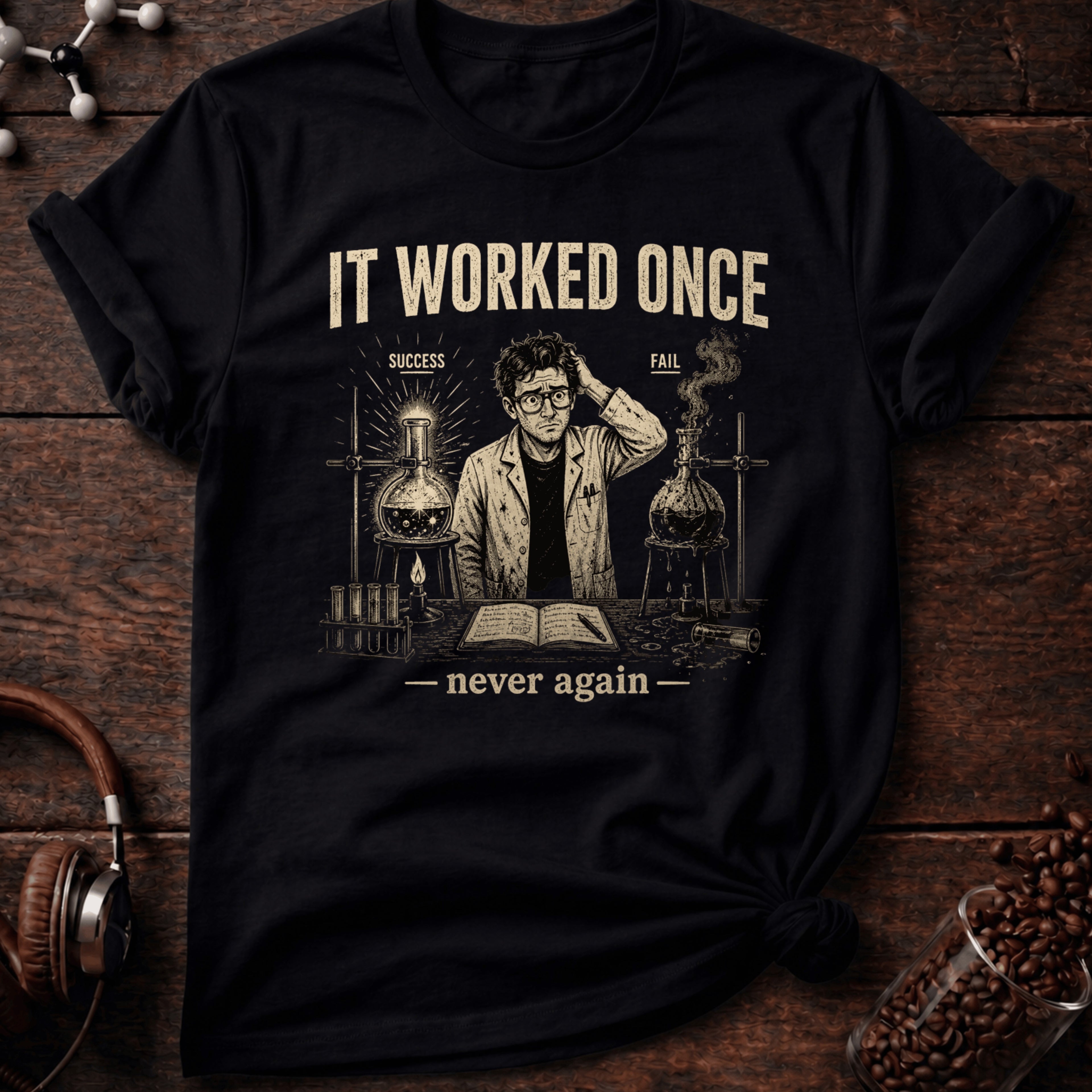 It Worked Once Never Again Tee
