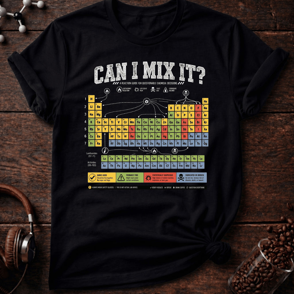 Can I Mix It (white) Tee