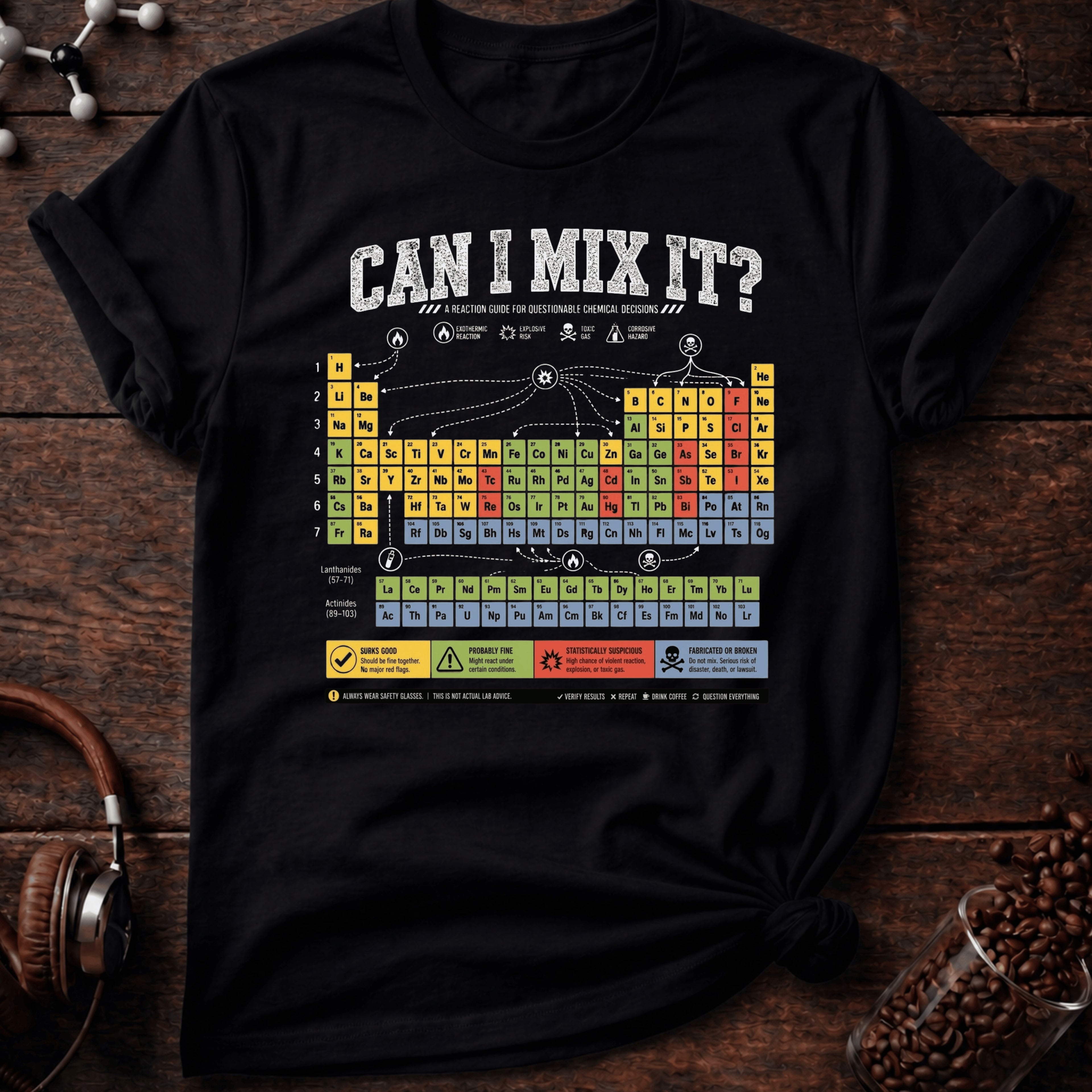Can I Mix It (white) Tee