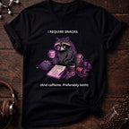 I Require Snacks Tee