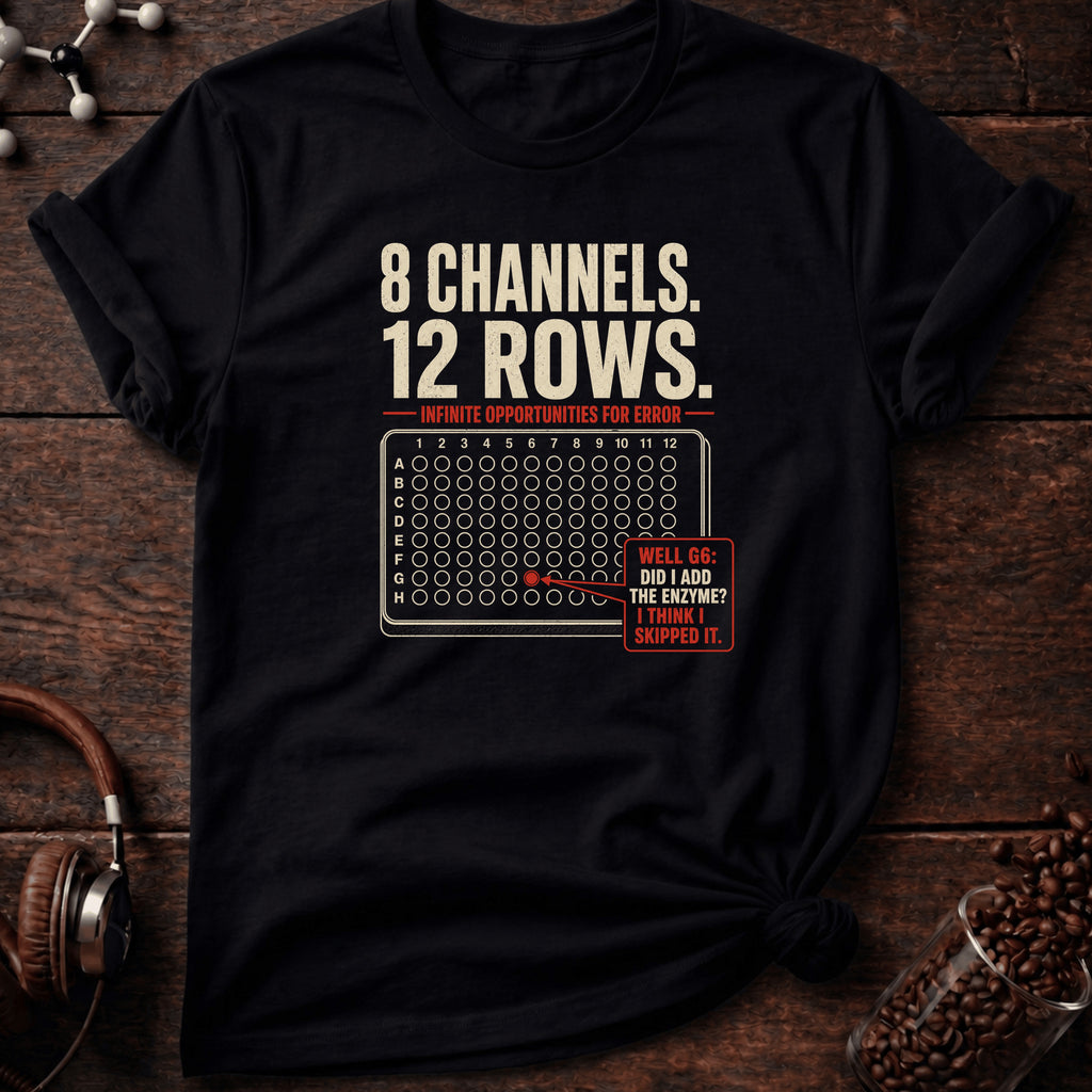 8 Channels 12 Rows Tee