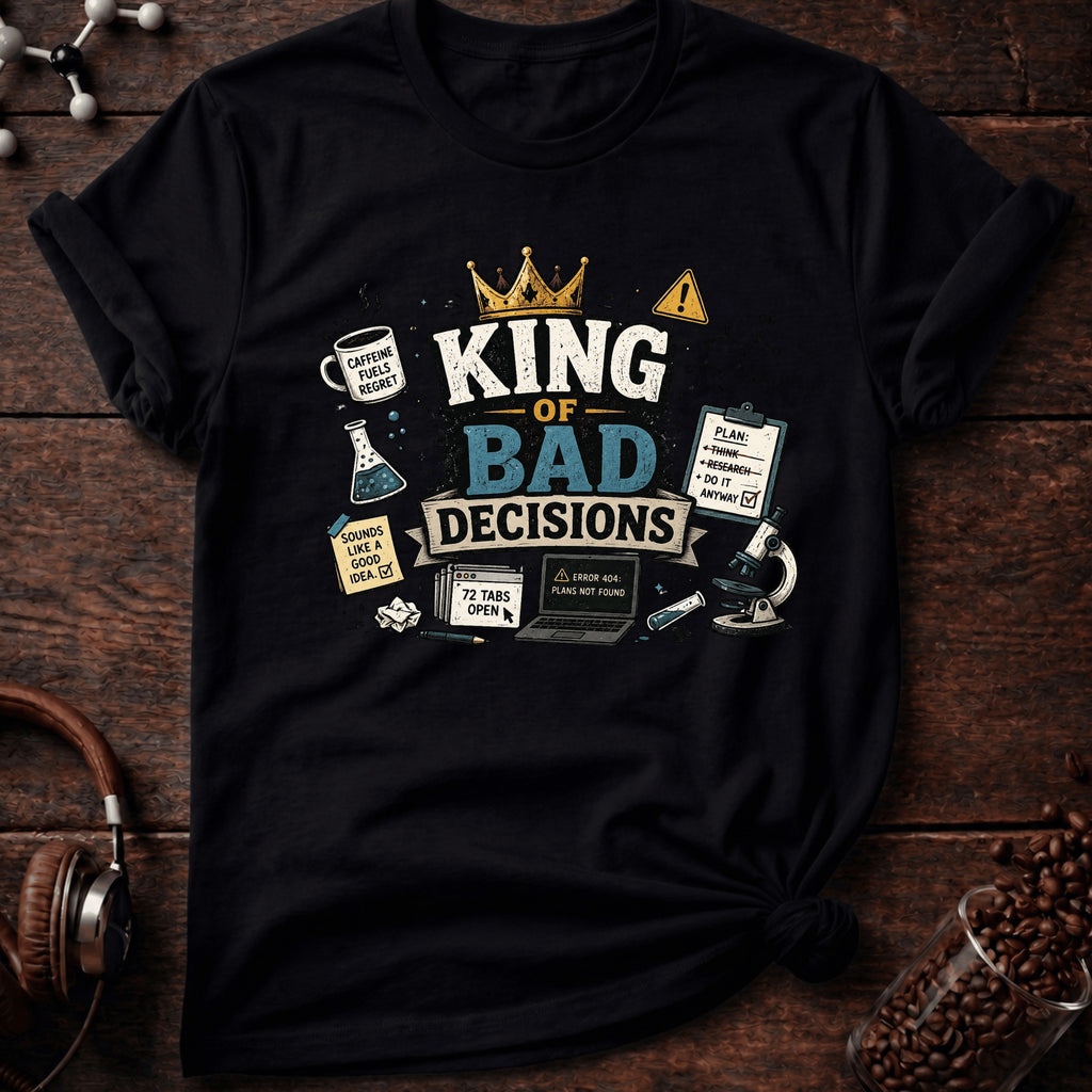King of Bad Decisions Tee