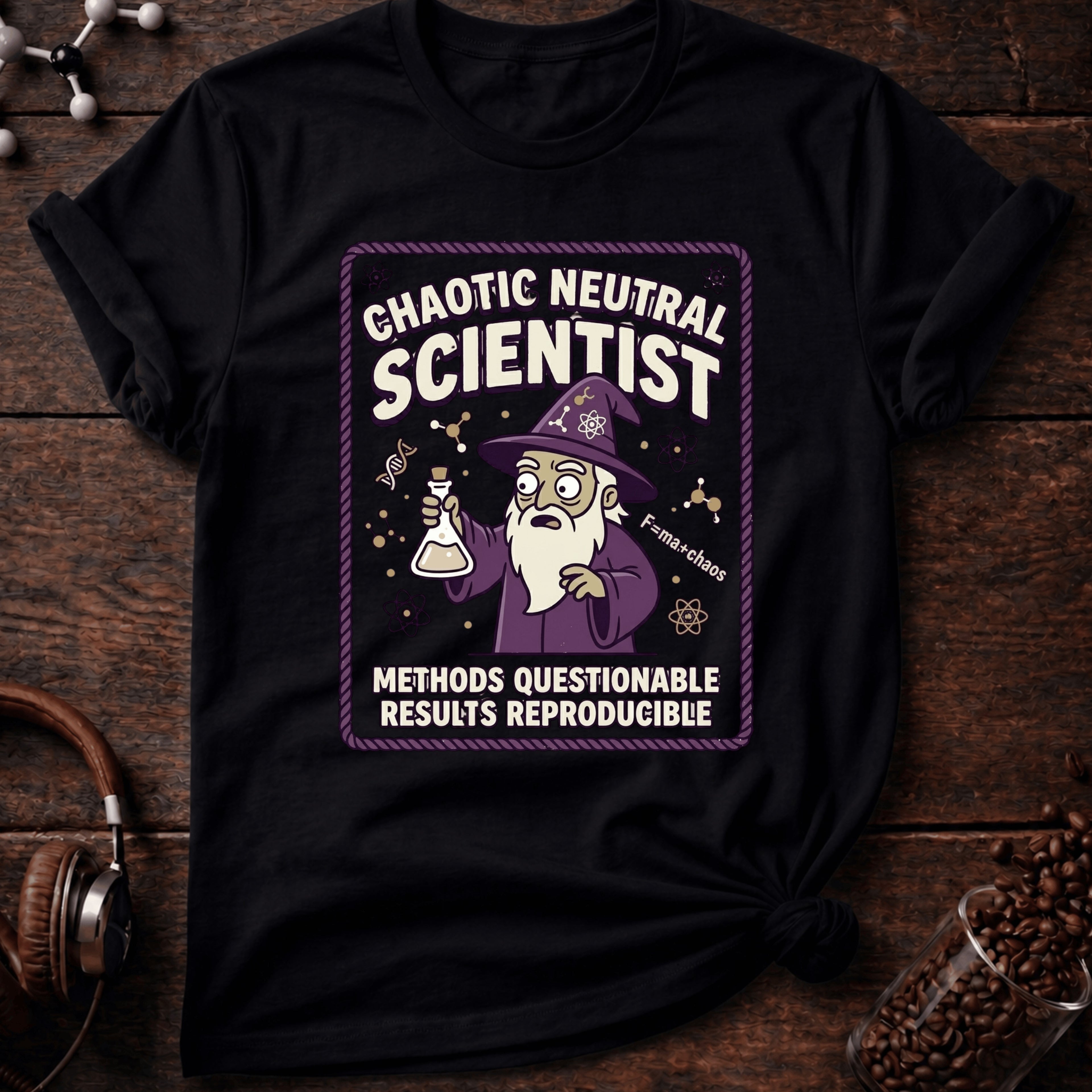 Chaotic Neutral Scientist T-Shirt