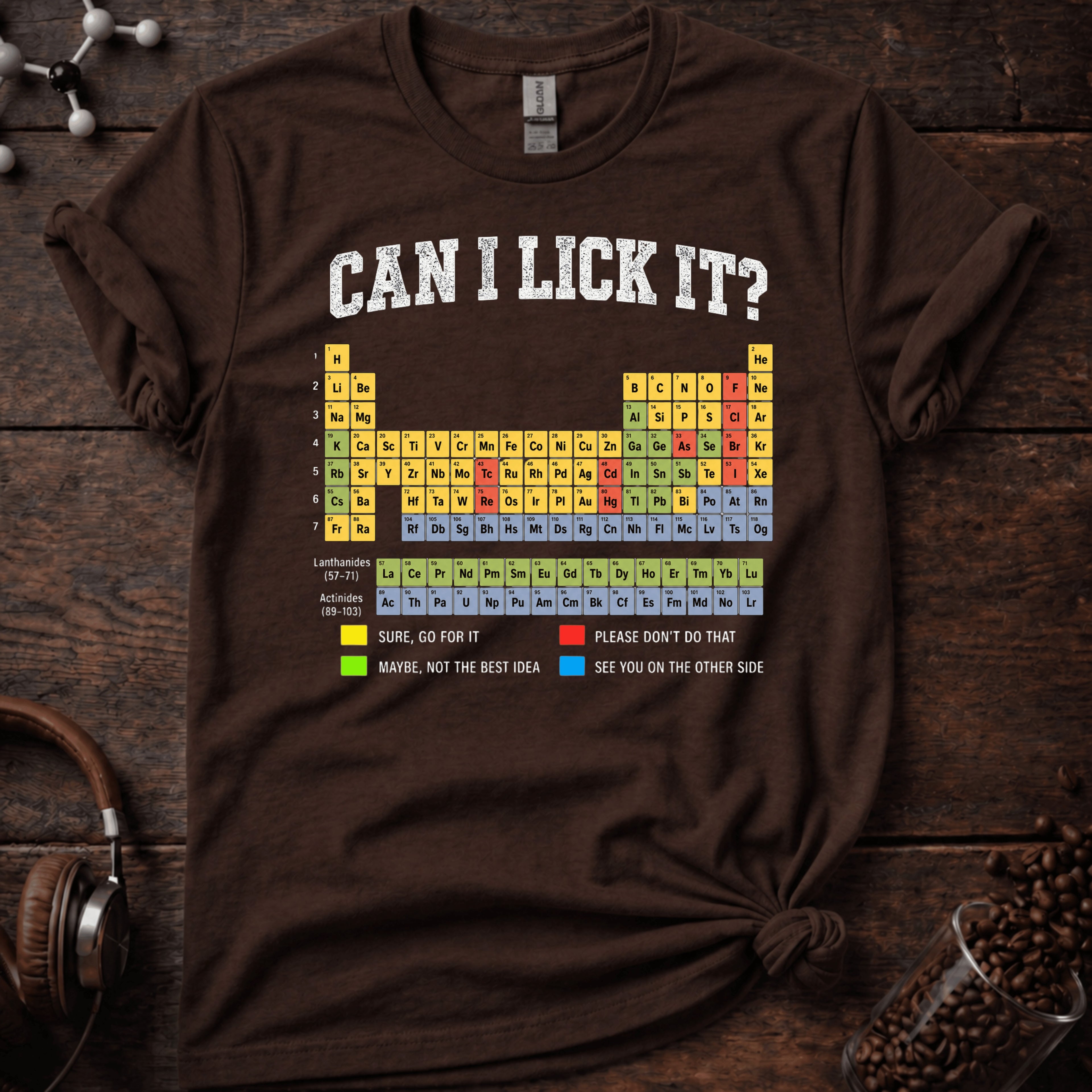Can I lick it (white) Tee