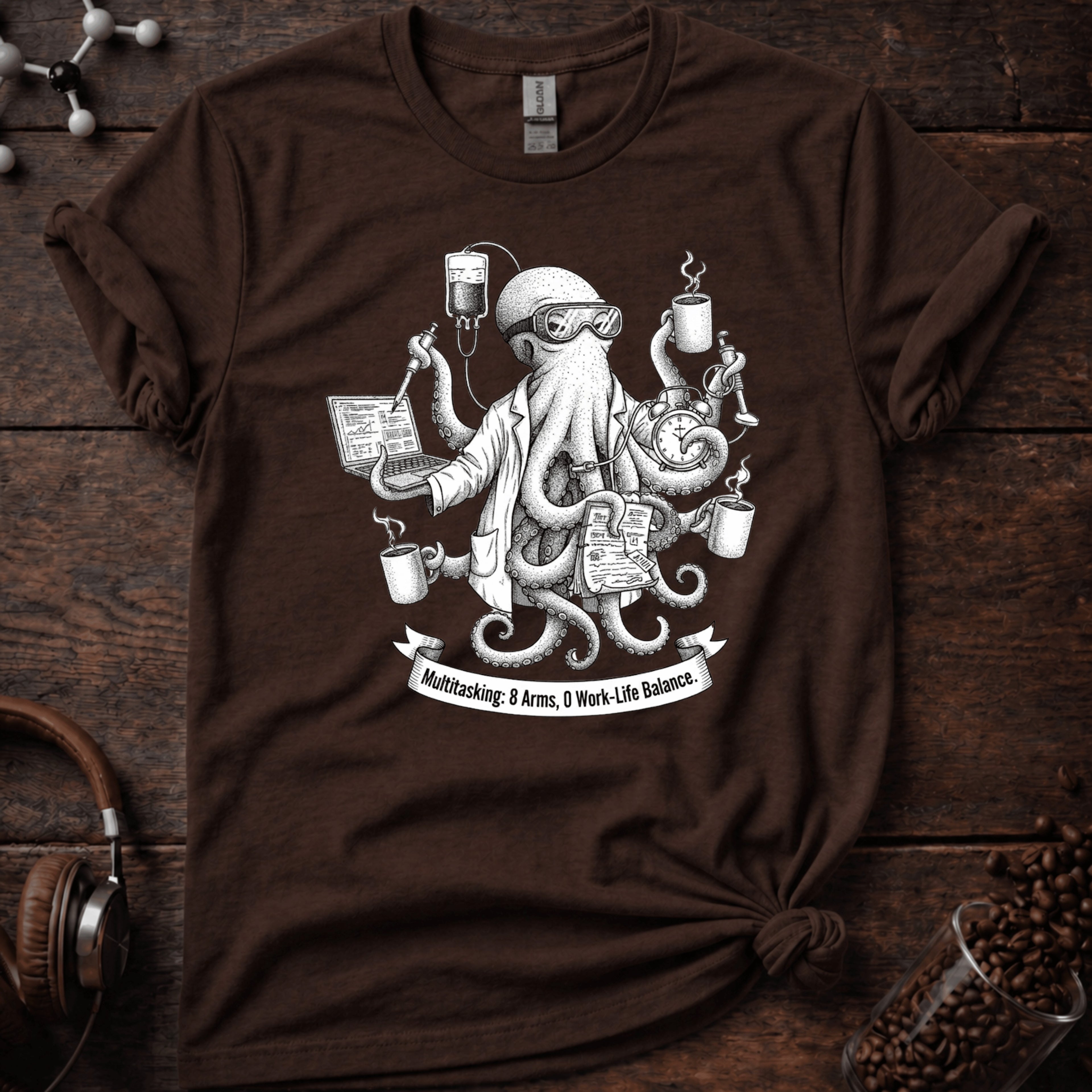 Multitasking 8 Arms Tee